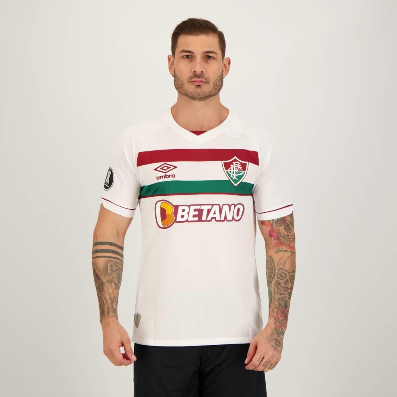 Camisa do Fluminense Ii 2023 Libertadores Umbro - Masculina - Foto 1