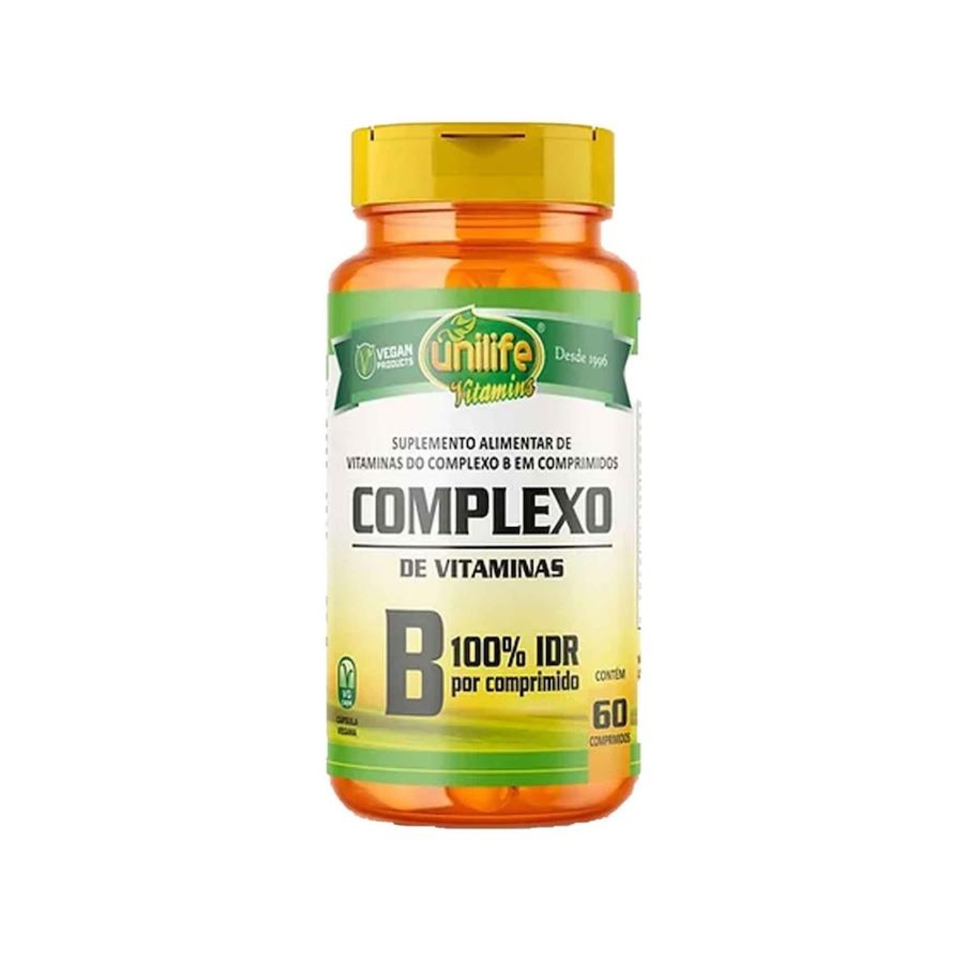 Kit 3x Vitamina Complexo B Unilife Vegana 500 mg 180 comprimidos - Foto 2