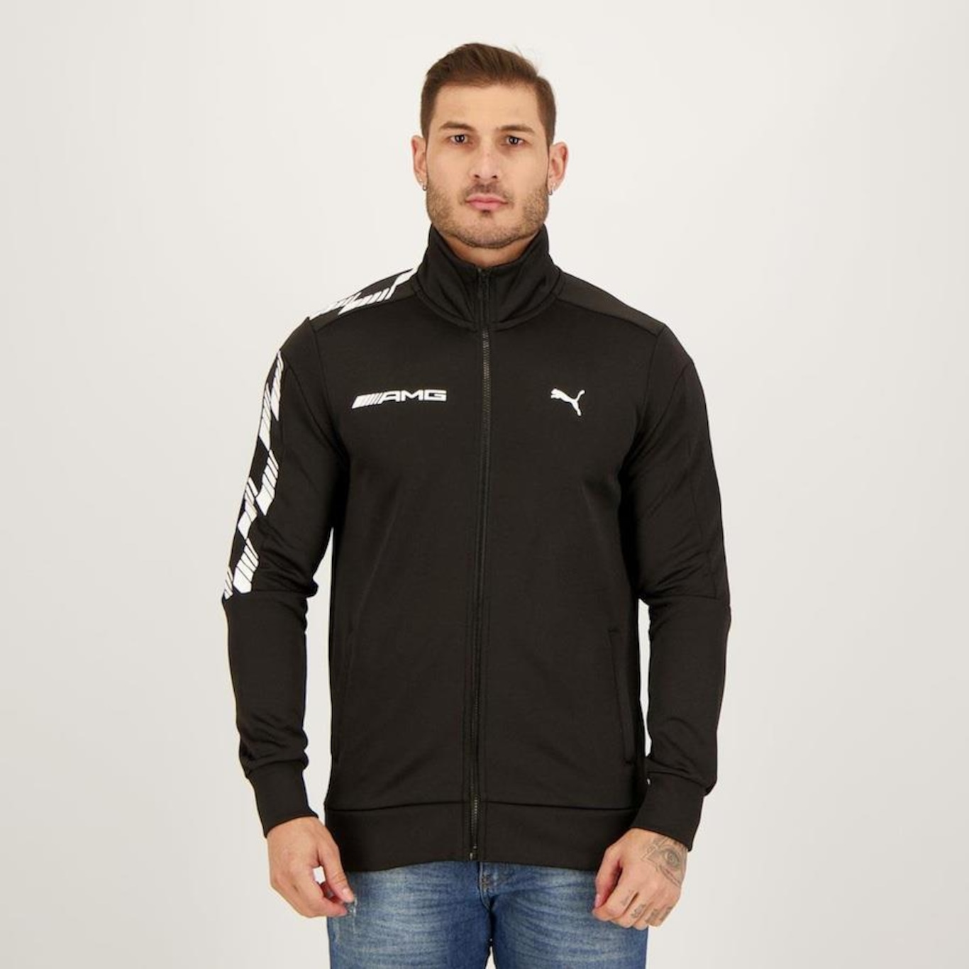 Mercedes AMG Petronas F1 MT7 Track Jacket by Puma