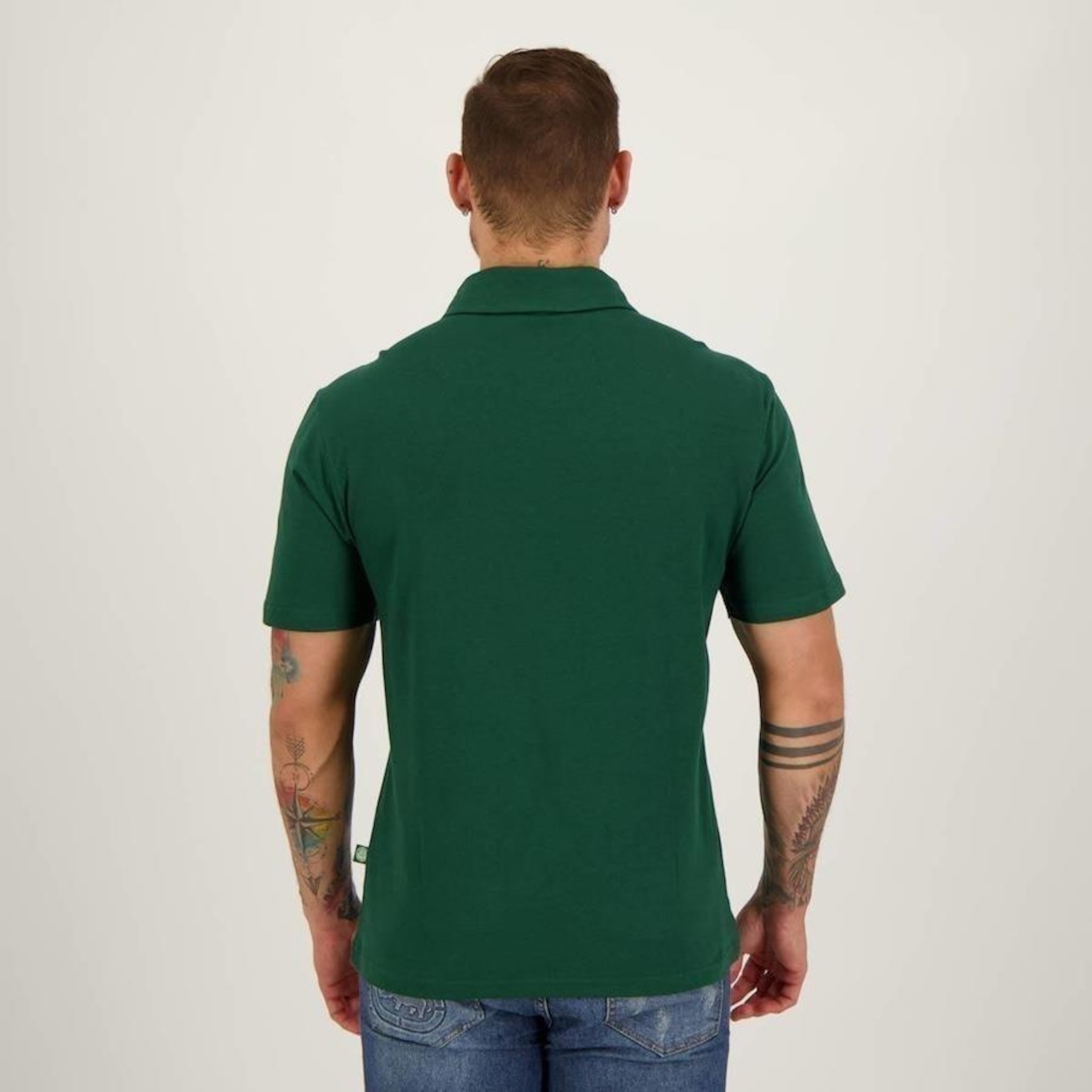 Camisa Polo do Palmeiras Classica Futfanatics - Masculina - Foto 3