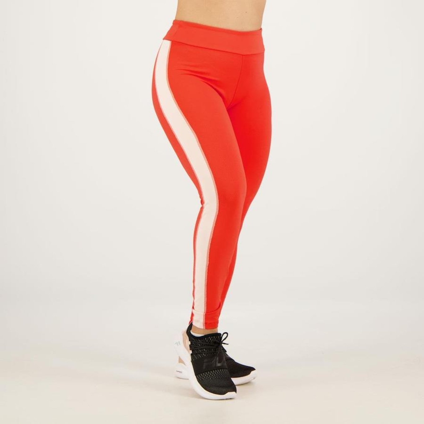 Calça Legging Fila Letter Fit - Feminina - Foto 2