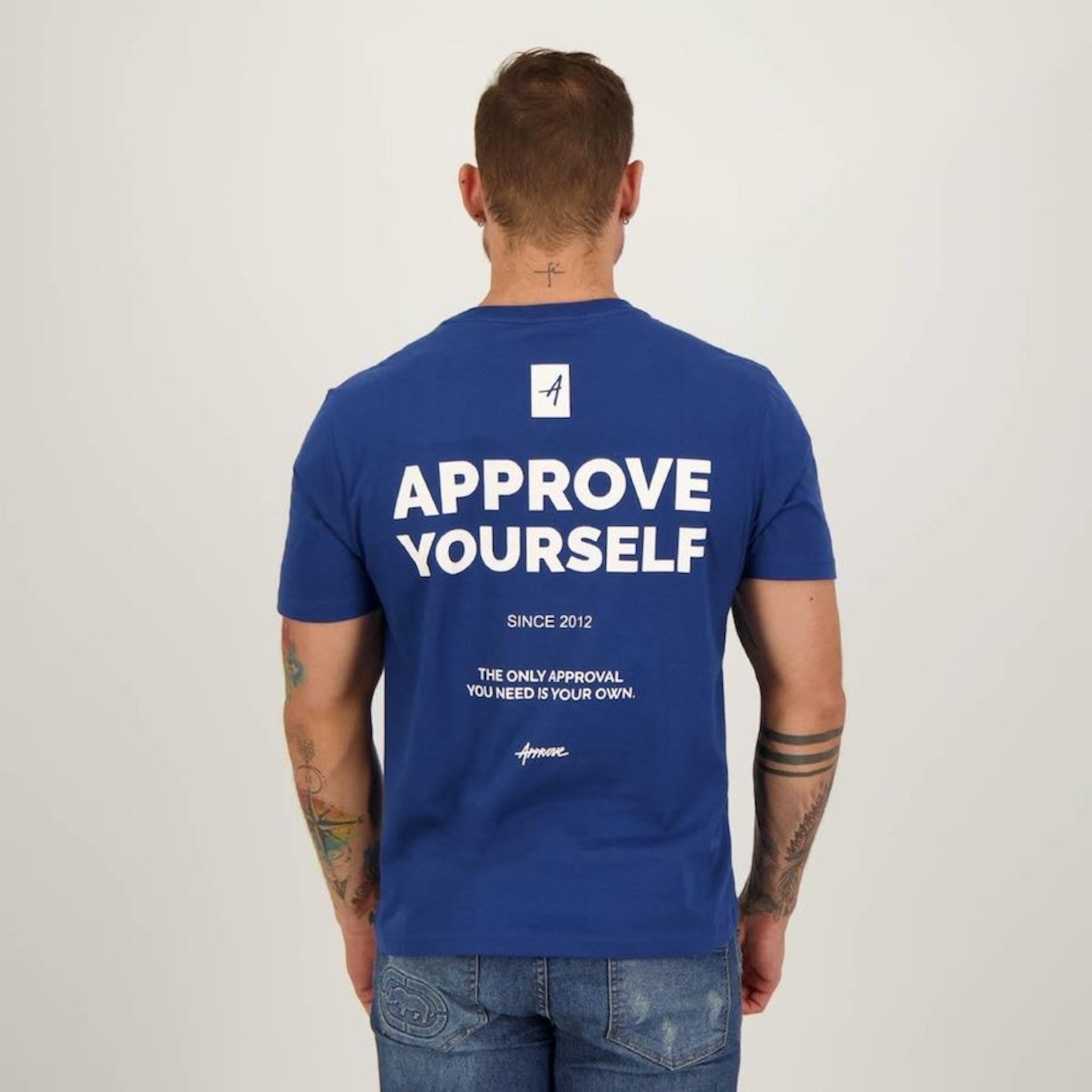 Camiseta Approve Yourself Bold - Masculina - Foto 3