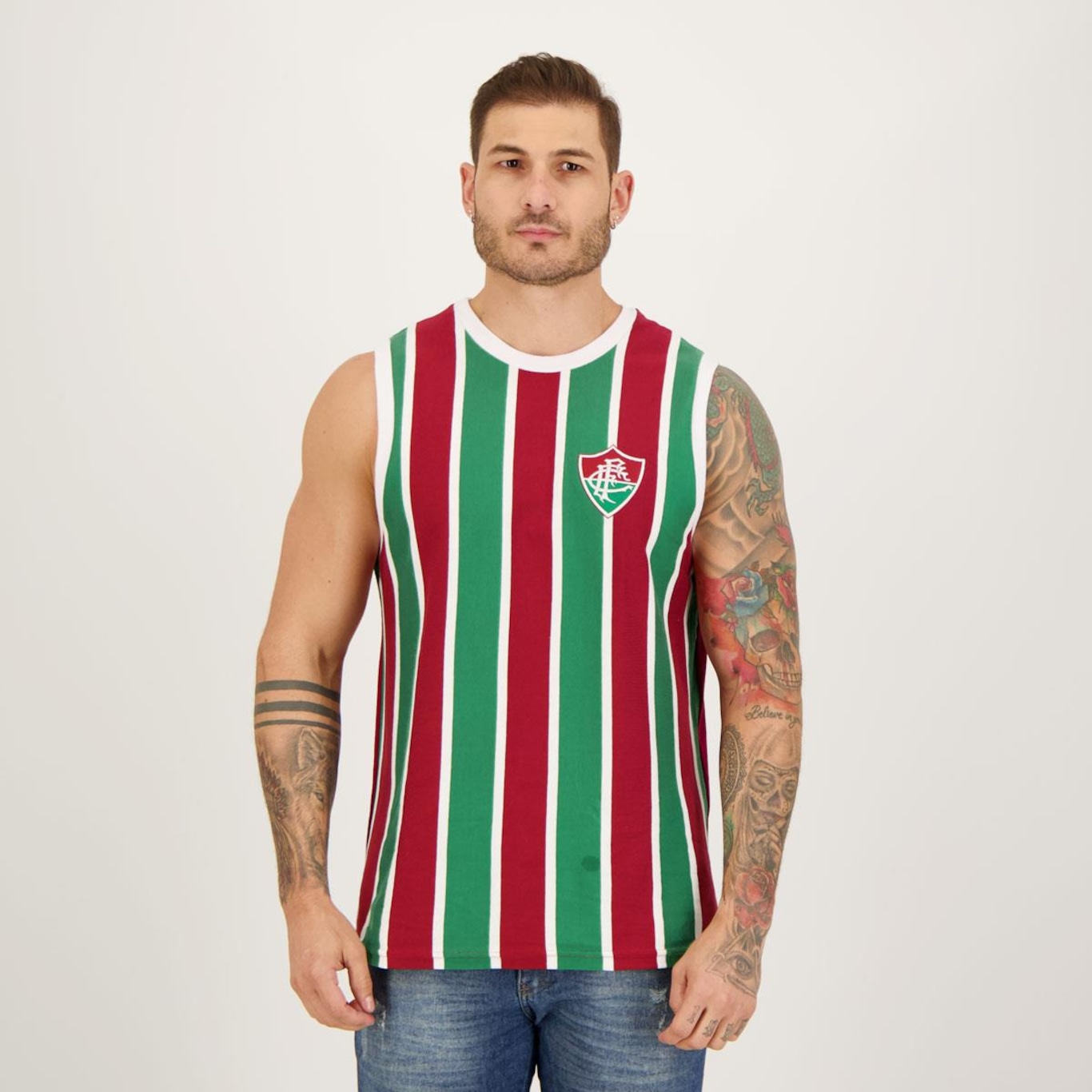 Camiseta Regata do Fluminense Blogging Futfanatics - Masculina - Foto 1