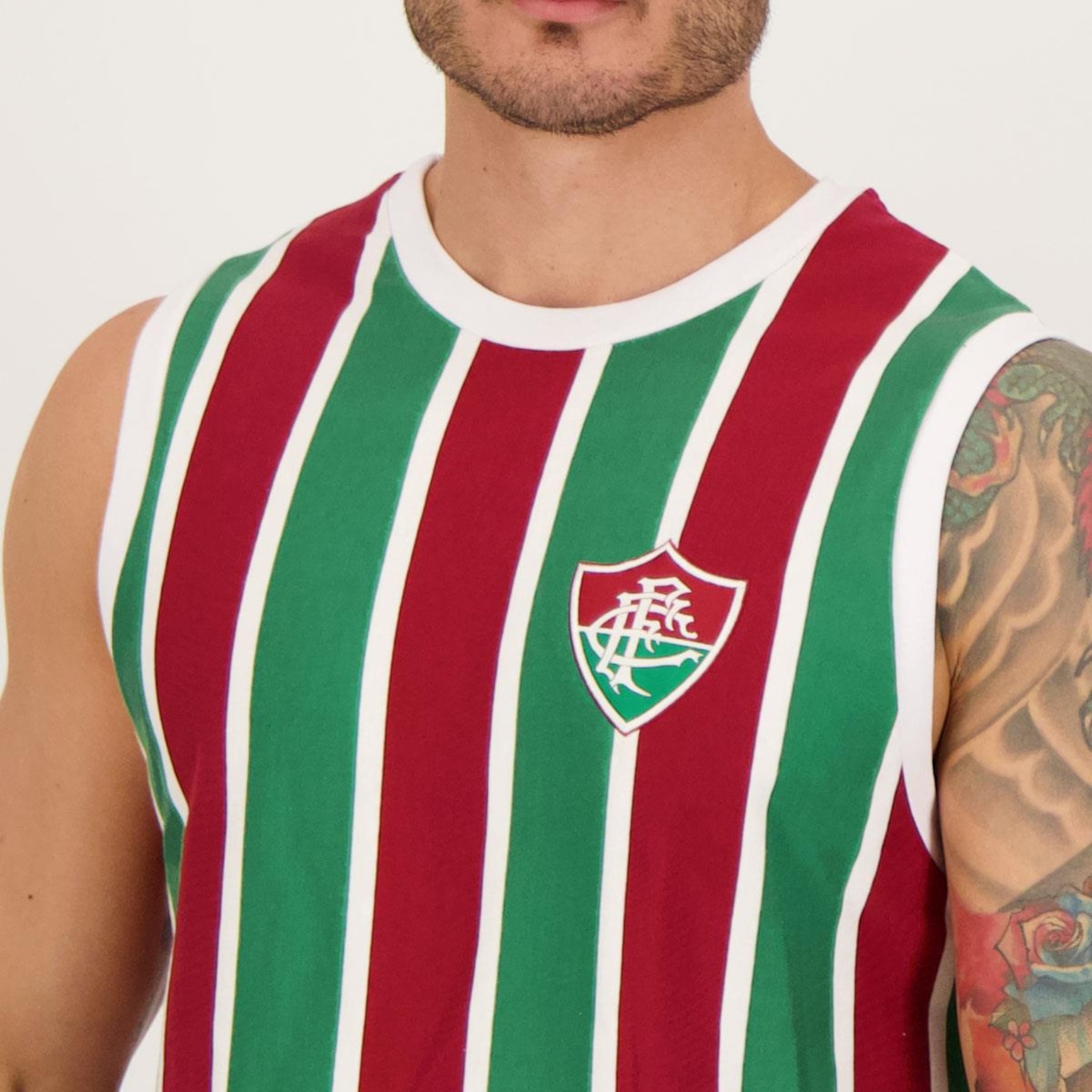 Camiseta Regata do Fluminense Blogging Futfanatics - Masculina - Foto 4