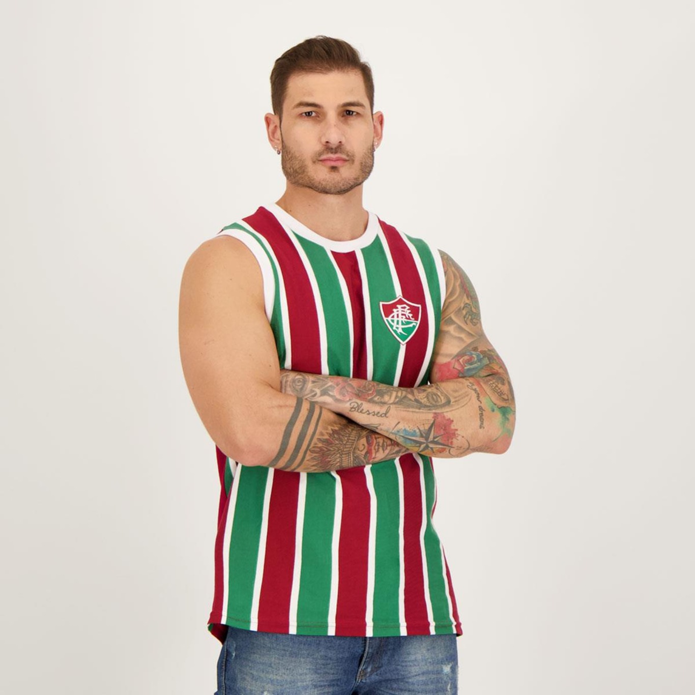 Camiseta Regata do Fluminense Blogging Futfanatics - Masculina - Foto 5