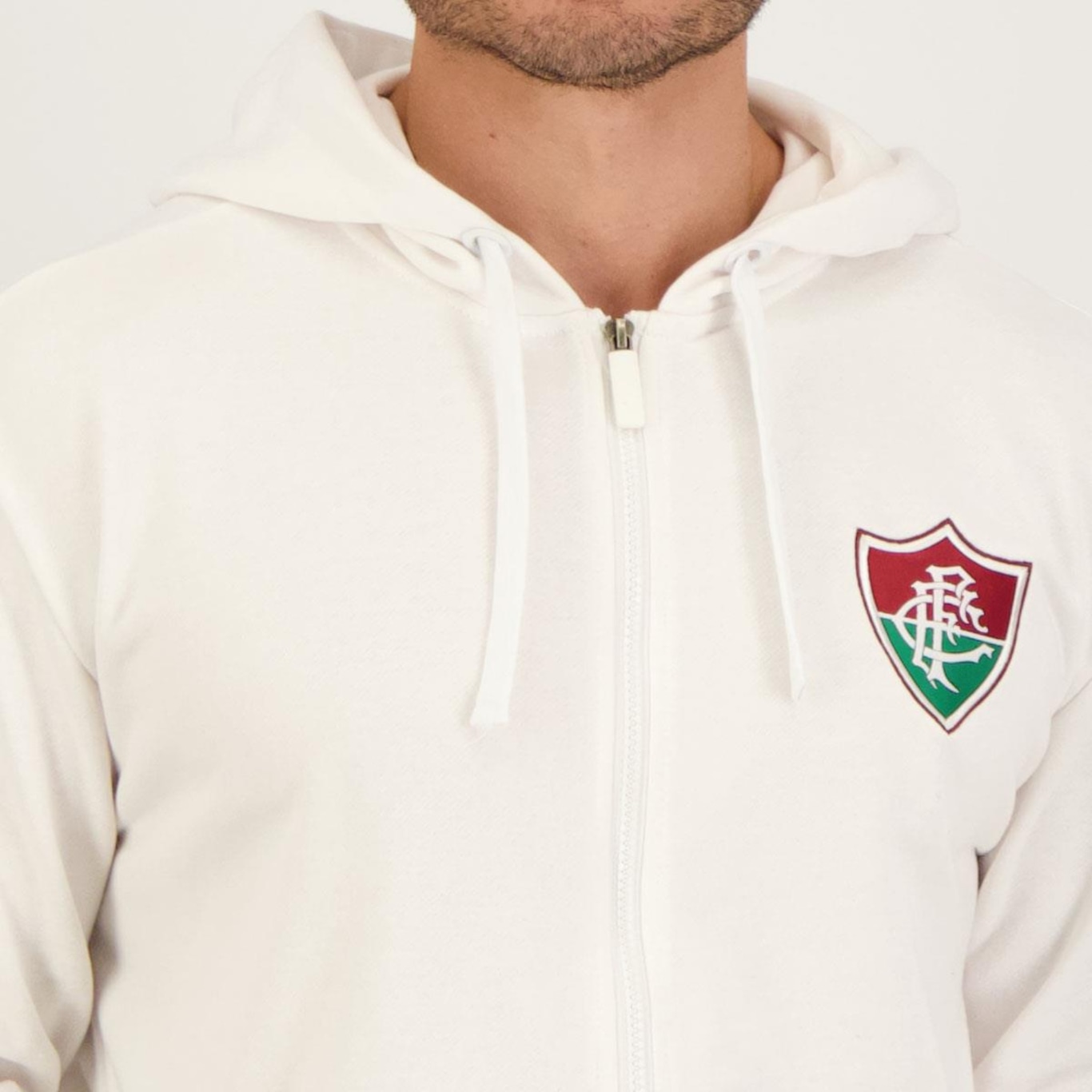 Jaqueta com Capuz Fluminense Portlet Futfanatics - Masculina - Foto 4