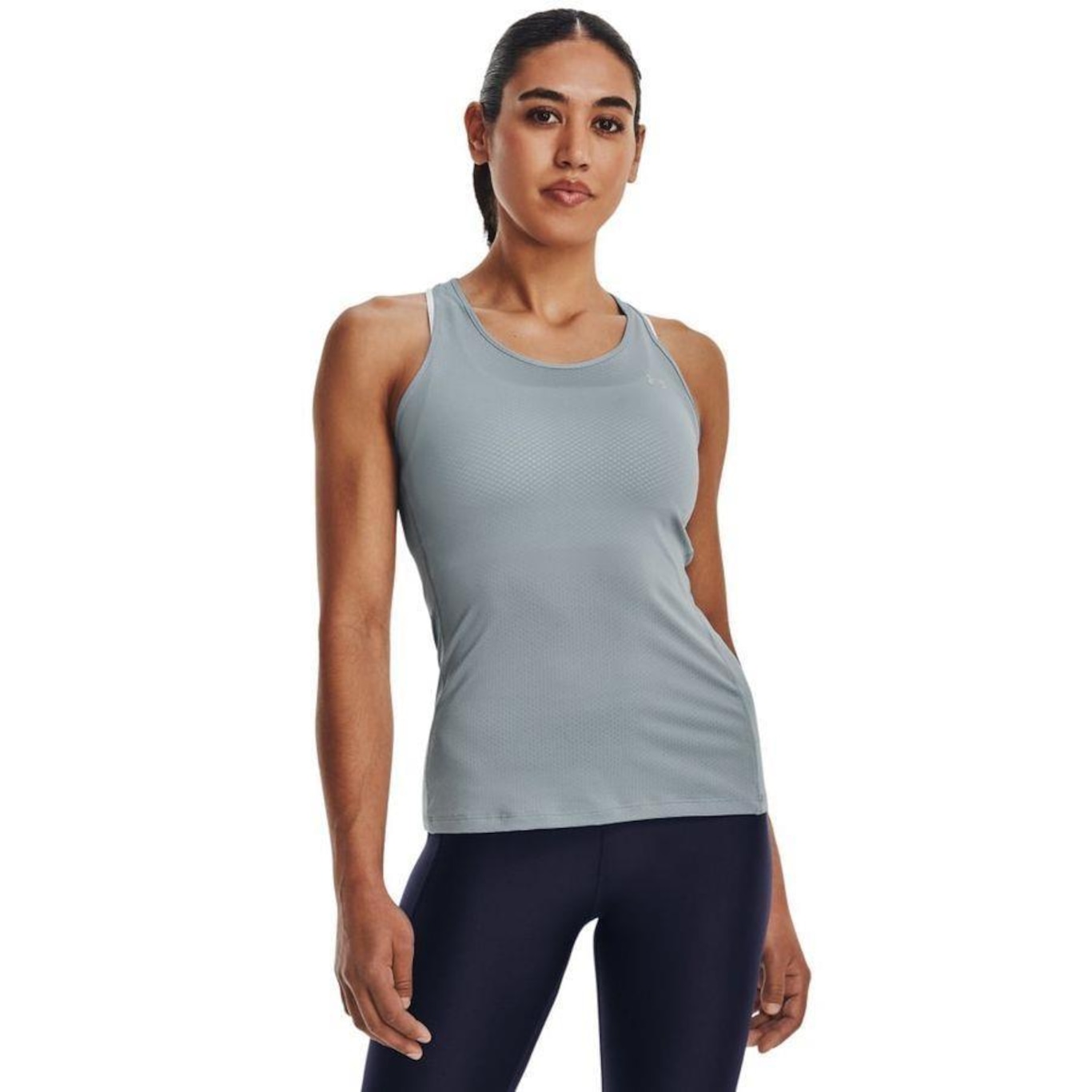 Camiseta Regata Under Armour HG Racer - Feminina - Foto 2