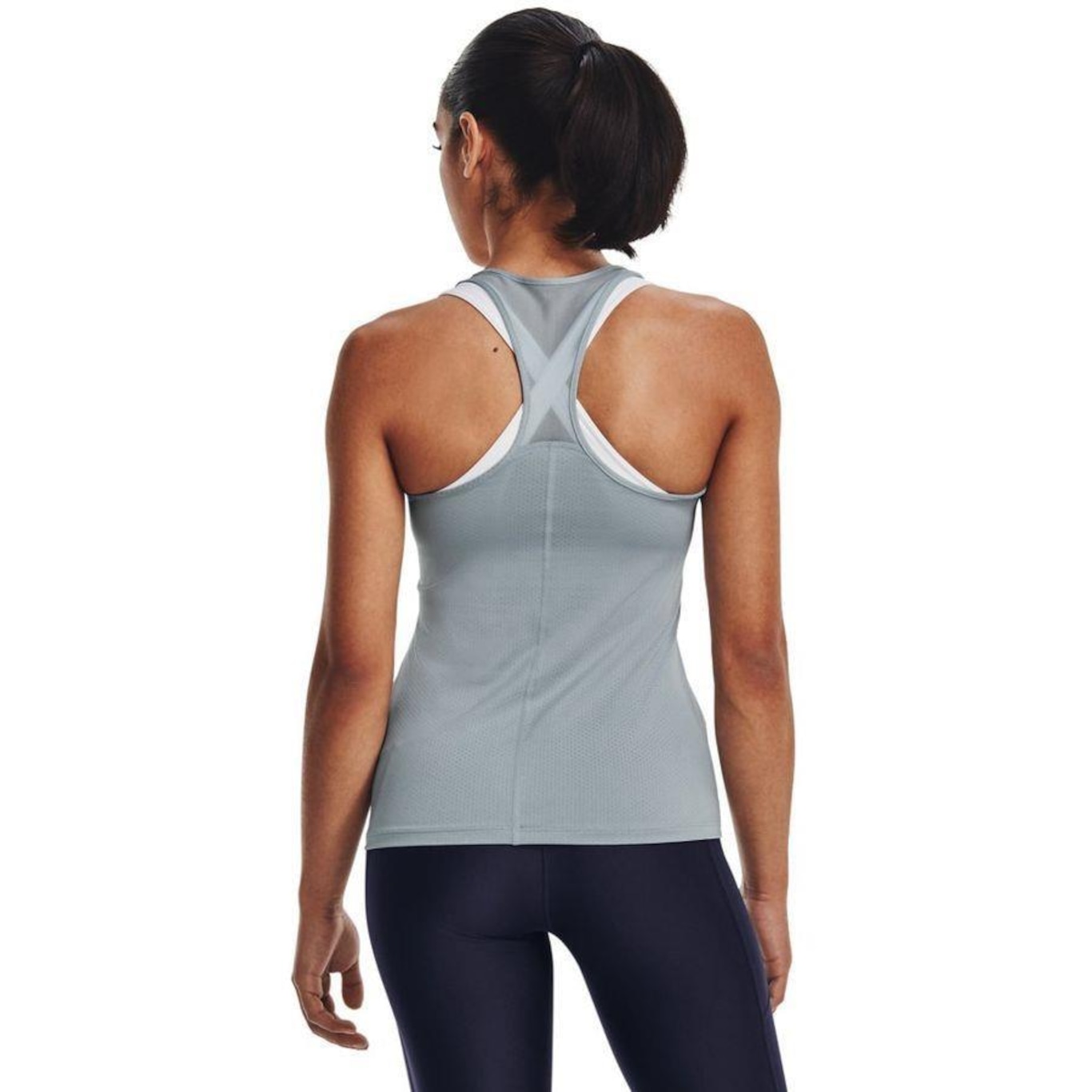 Camiseta Regata Under Armour HG Racer - Feminina - Foto 4