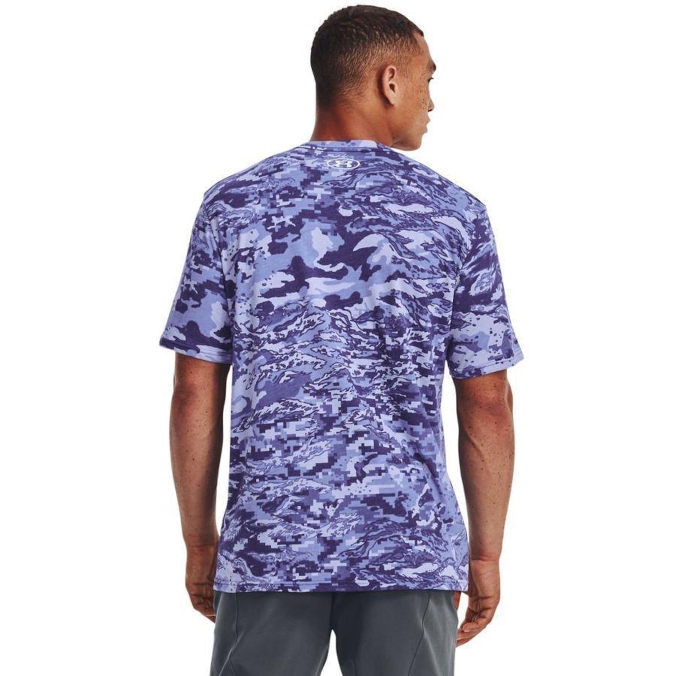 Camiseta Under Armour ABC Camo SS - Masculina - Foto 3