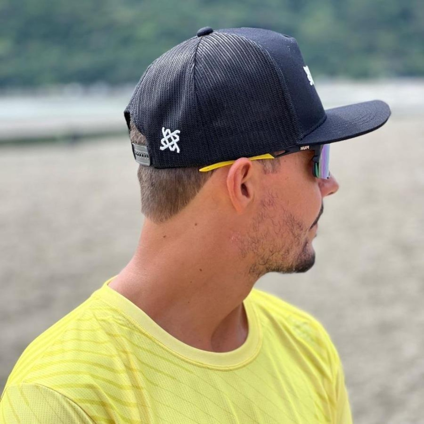 BONÉ ABA CURVA HUPI TRUCKER SNAPBACK ADULTO - Foto 3