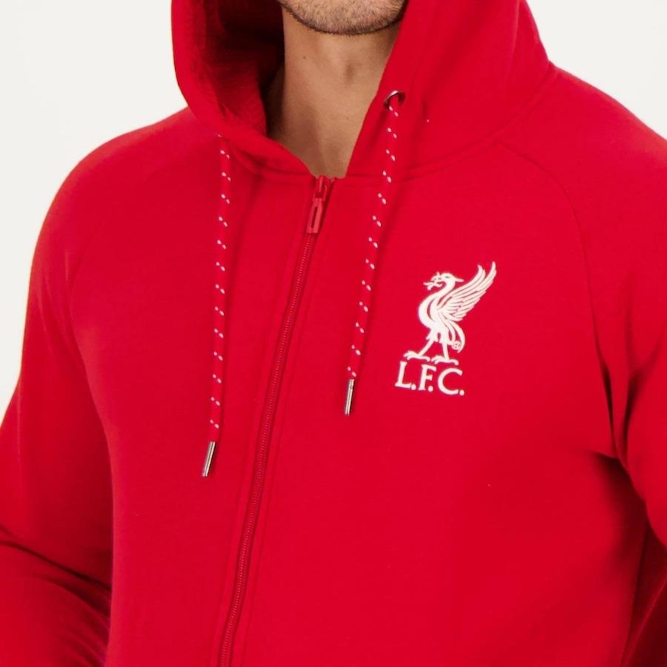 Jaqueta de Moletom com Capuz Liverpool Print Futfanatics - Masculina - Foto 4