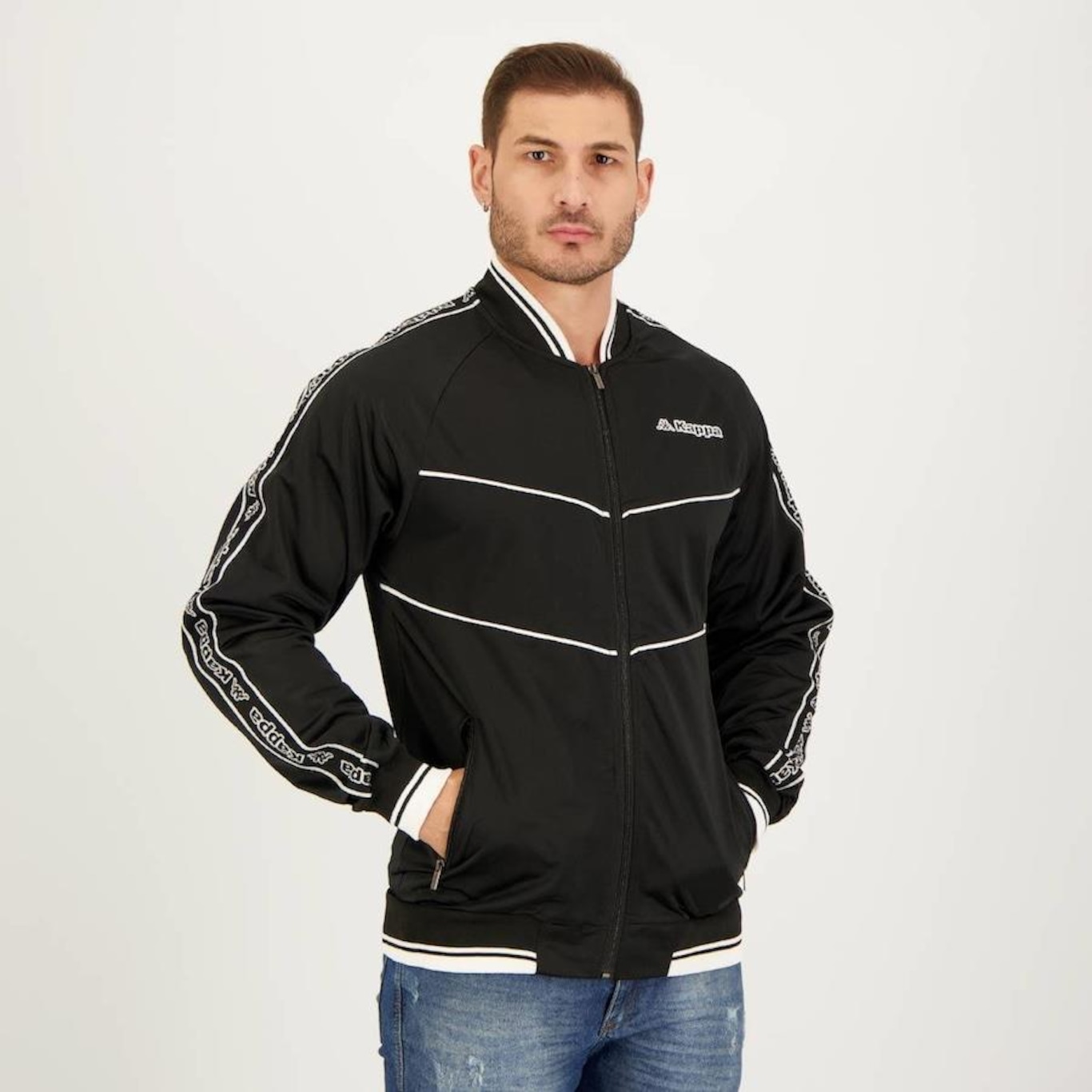 Jaqueta Kappa Logo Jack Sport - Masculina - Foto 2