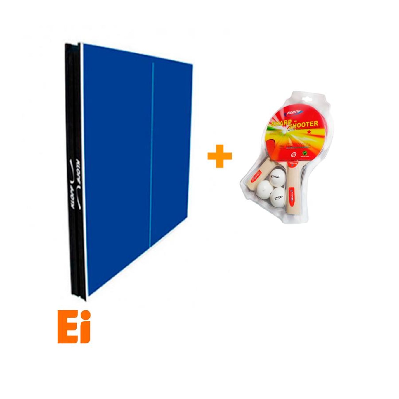 Mesa de ping pong mdp 15mm 1001 klopf + kit Suporte, Rede, Bolinhas 5030 em  Promoção na Americanas