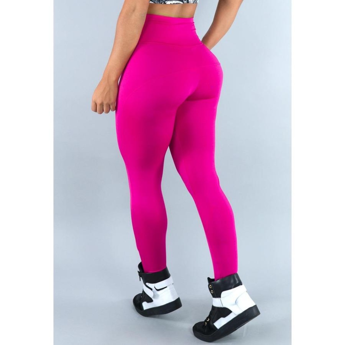 Calça Legging Mvb Modas Montaria Cintura Alta Suplex - Feminina