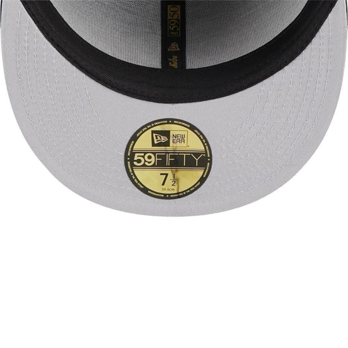 BONÉ ABA RETA NEW ERA 59FIFTY ALL OVER SIZE - FECAHDO - ADULTO - Foto 1