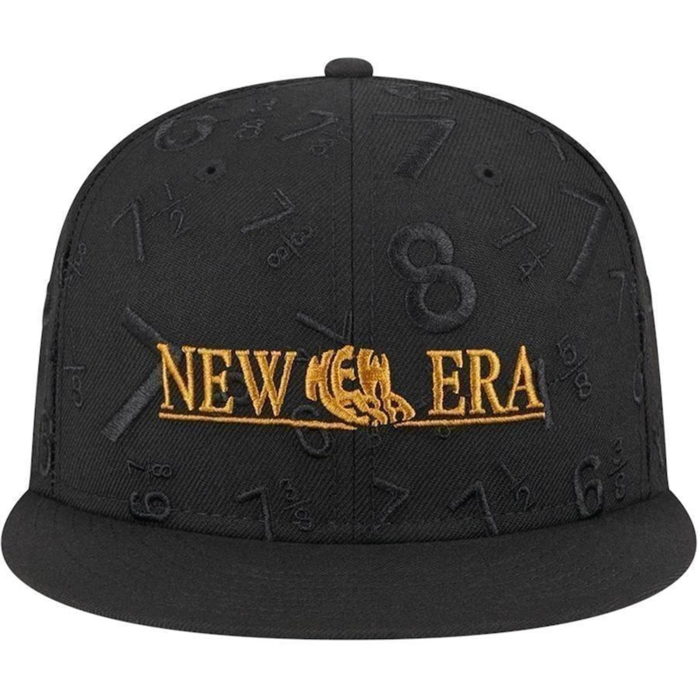 BONÉ ABA RETA NEW ERA 59FIFTY ALL OVER SIZE - FECAHDO - ADULTO - Foto 2