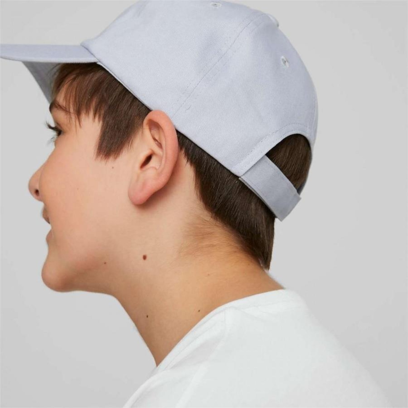 Boné Puma Aba Curva Strapback Essentials - Infantil - Foto 4