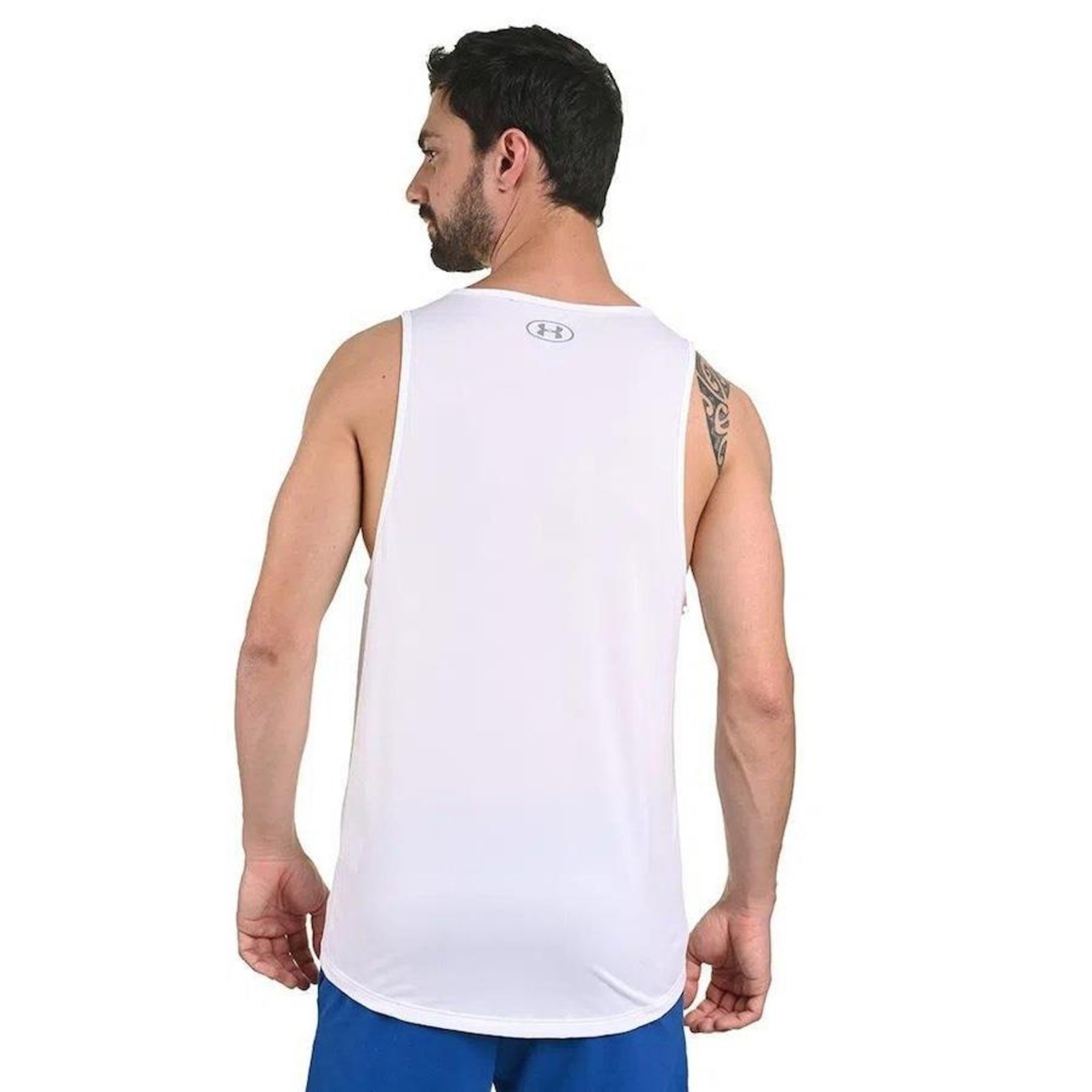 Regata Under Armour Tech 2.0 Tank Masculina - Verde+Preto