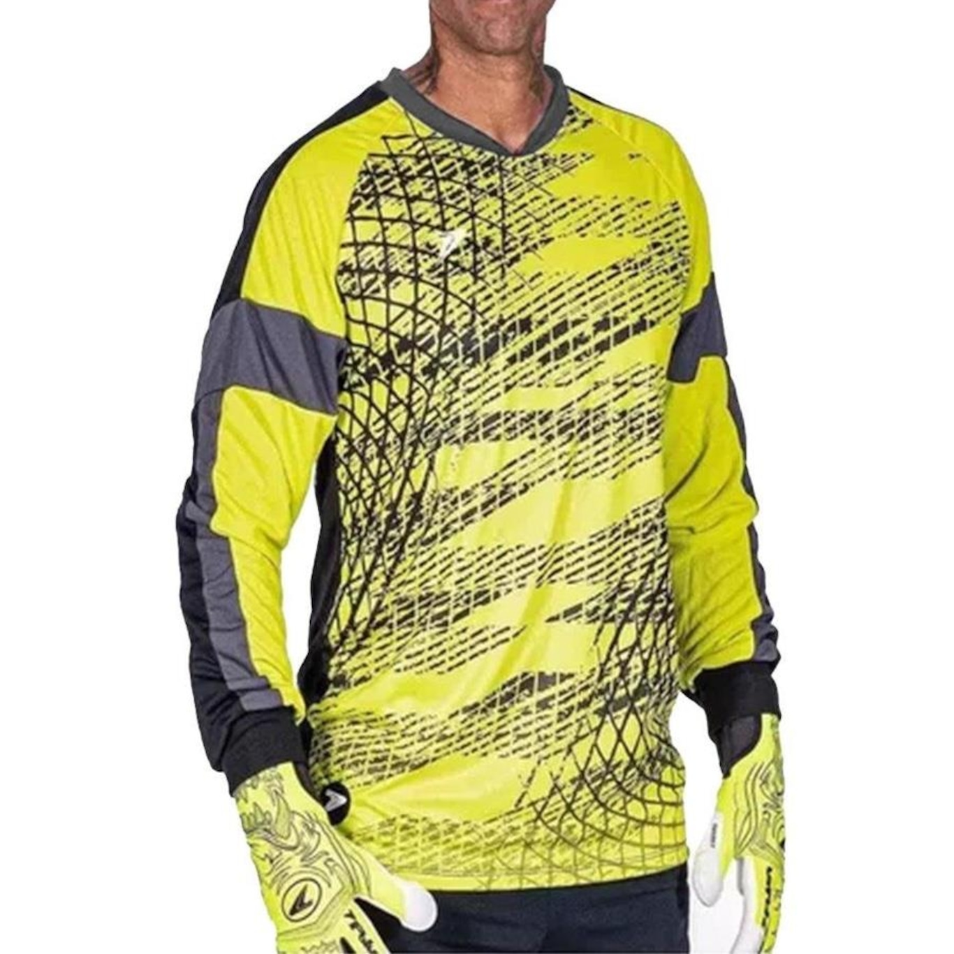 Camisa Goleiro Poker Daydream - Masculina - Foto 1