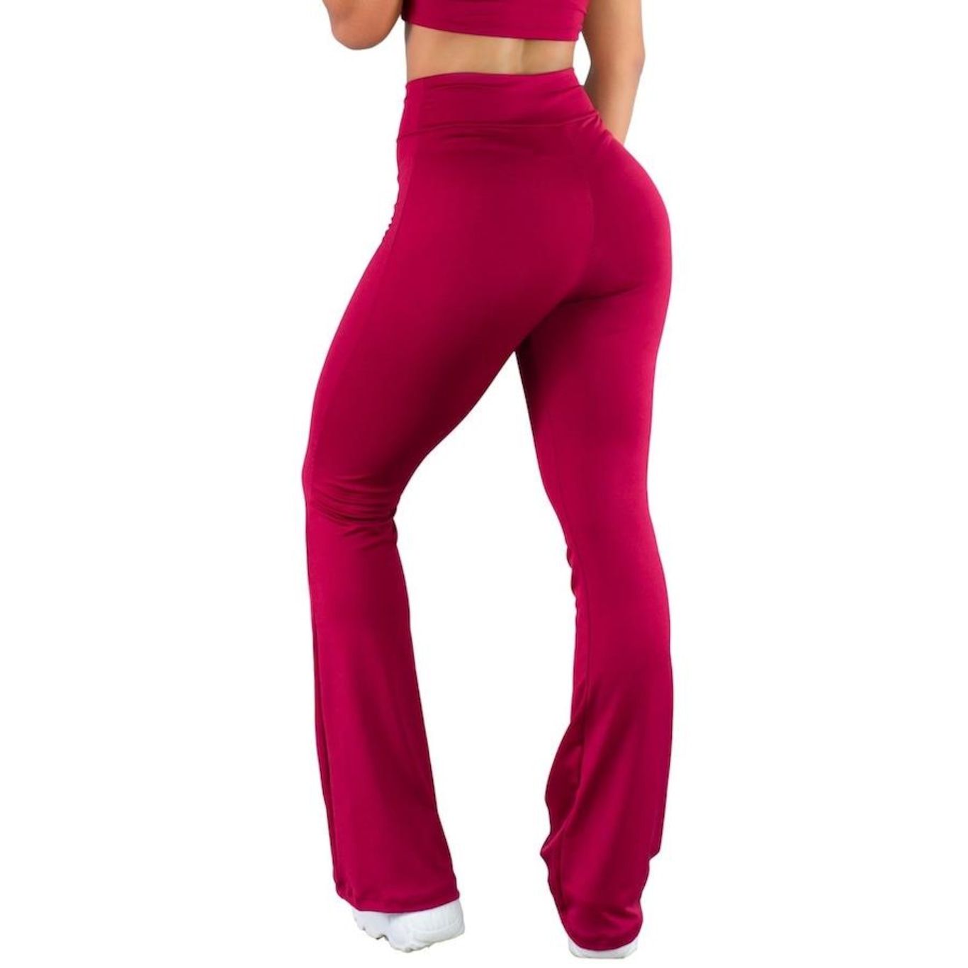 Calça Bailarina MVB Modas Flare Pantalona Suplex - Feminina - Foto 2