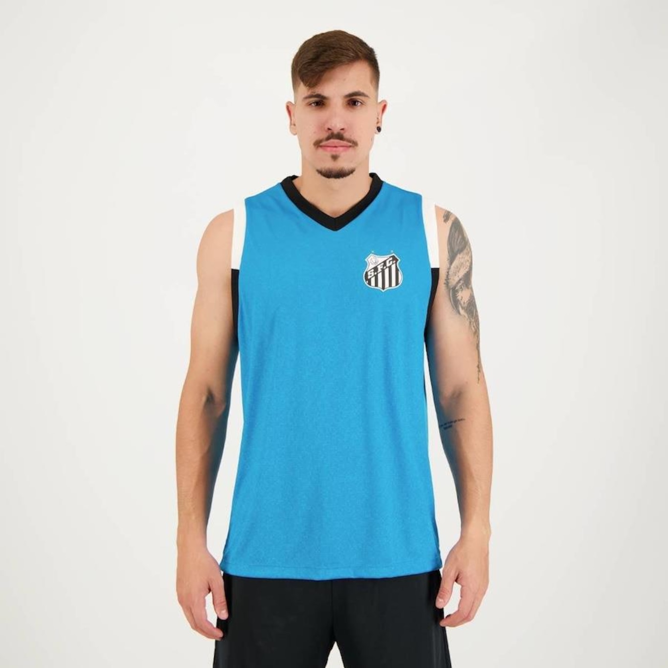 Camiseta Regata do Santos Sandbox Futfanatics - Masculina - Foto 1