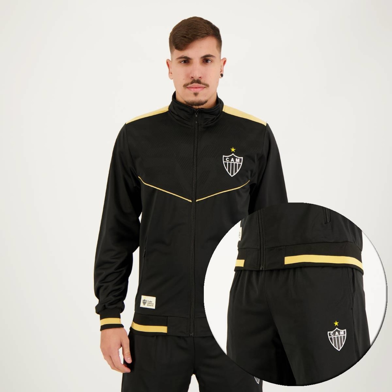 Agasalho do Atlético Mineiro Futfanatics - Masculino - Foto 1