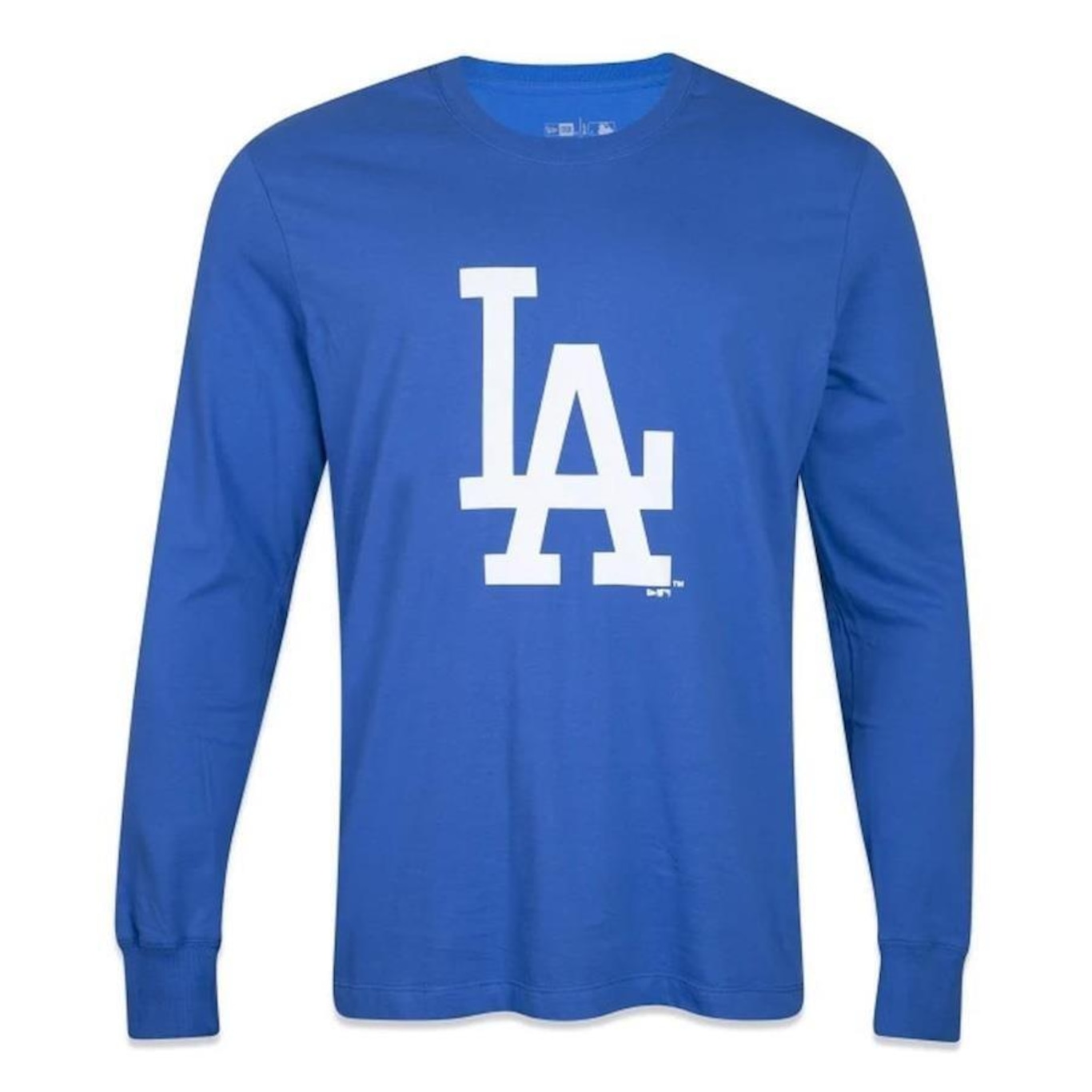 Camiseta New Era Los Angeles Dodgers Core Manga Longa - Masculina - Foto 1