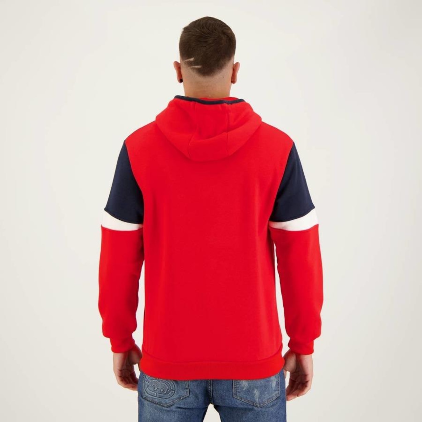 Jaqueta de Moletom Atlético de Madrid com Capuz Futfanatics - Masculina - Foto 3