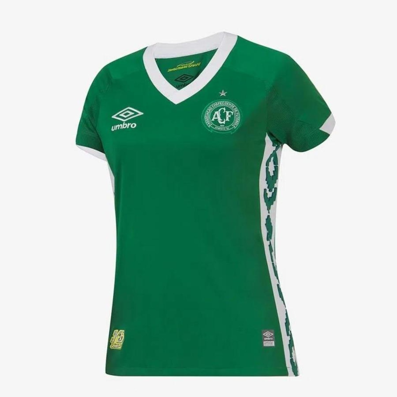 Camisa da Chapecoense 22/23 Home Umbro - Feminina - Foto 2