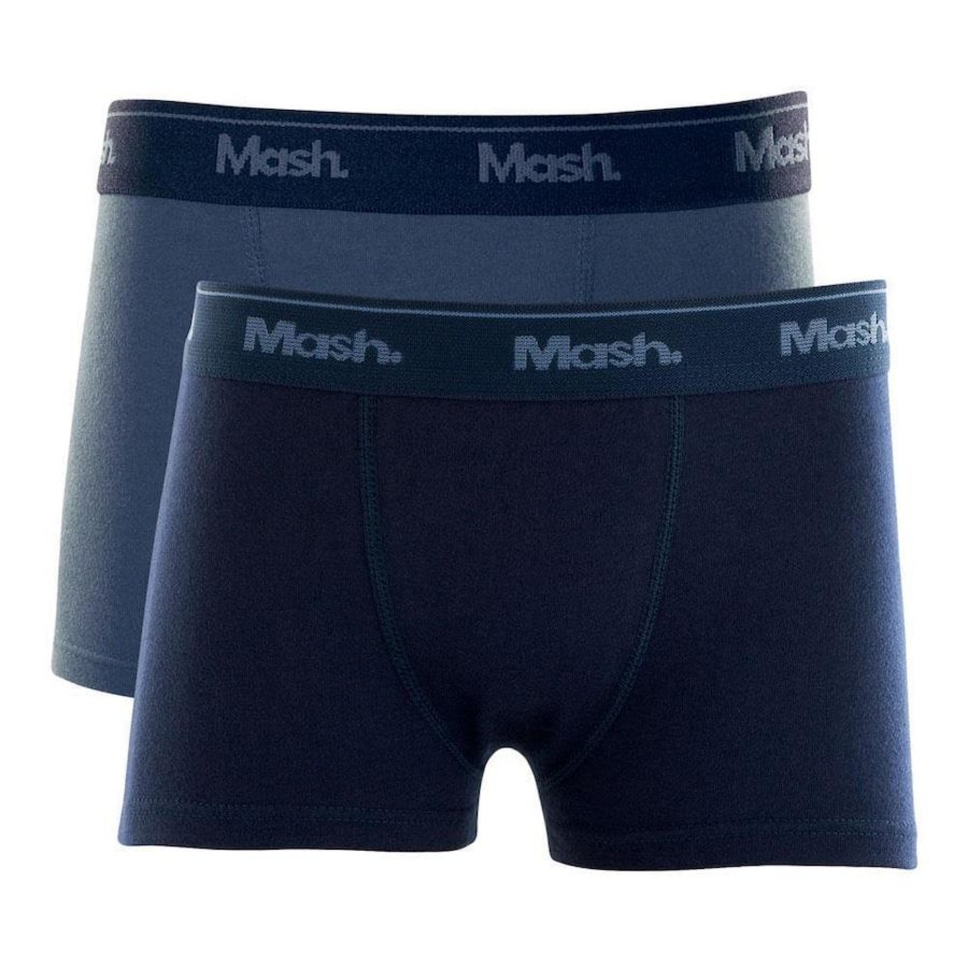 Kit Cuecas Boxer Mash Cotton - 2 Unidades - Infantil - Foto 1