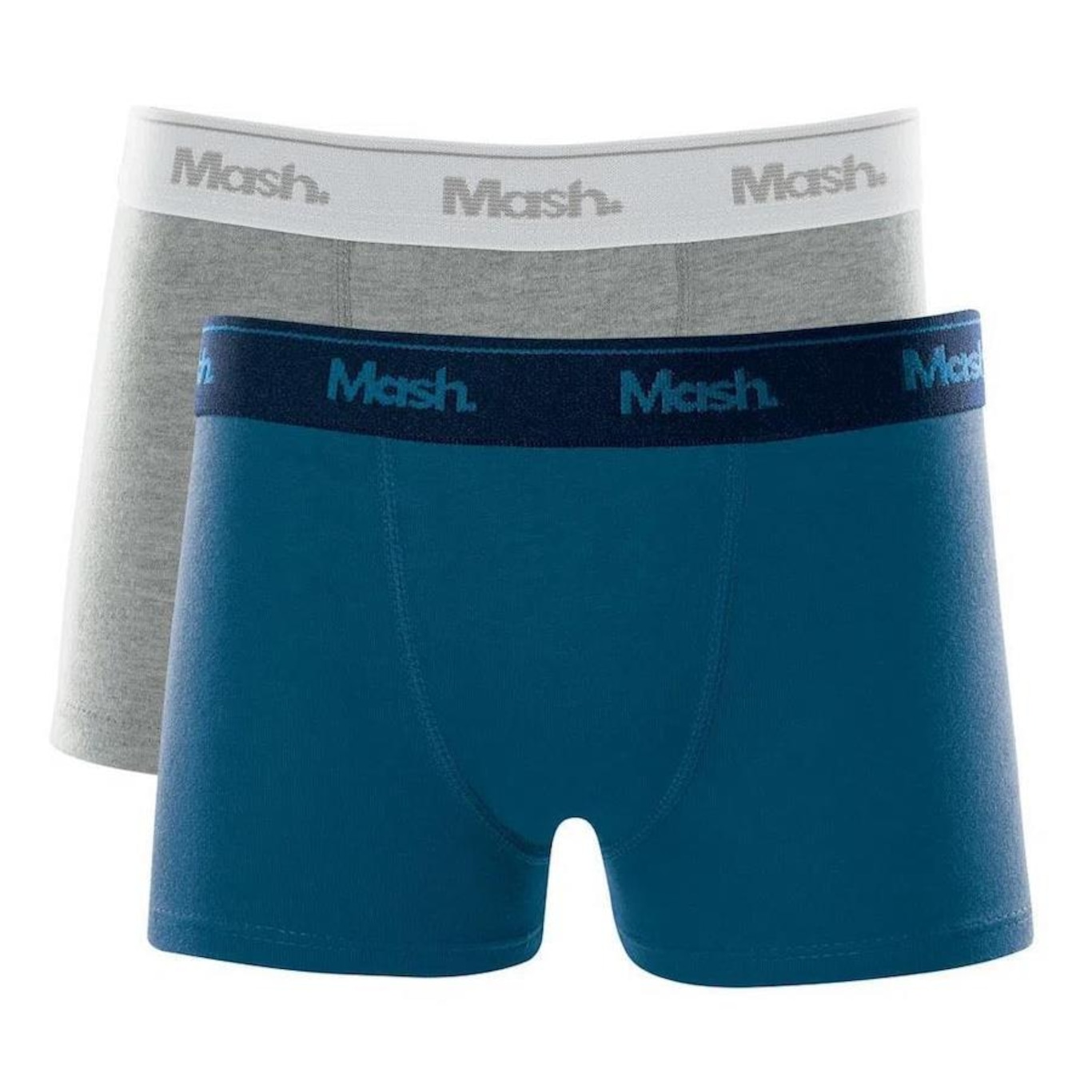 Kit Cuecas Boxer Mash Cotton - 2 Unidades - Infantil - Foto 1