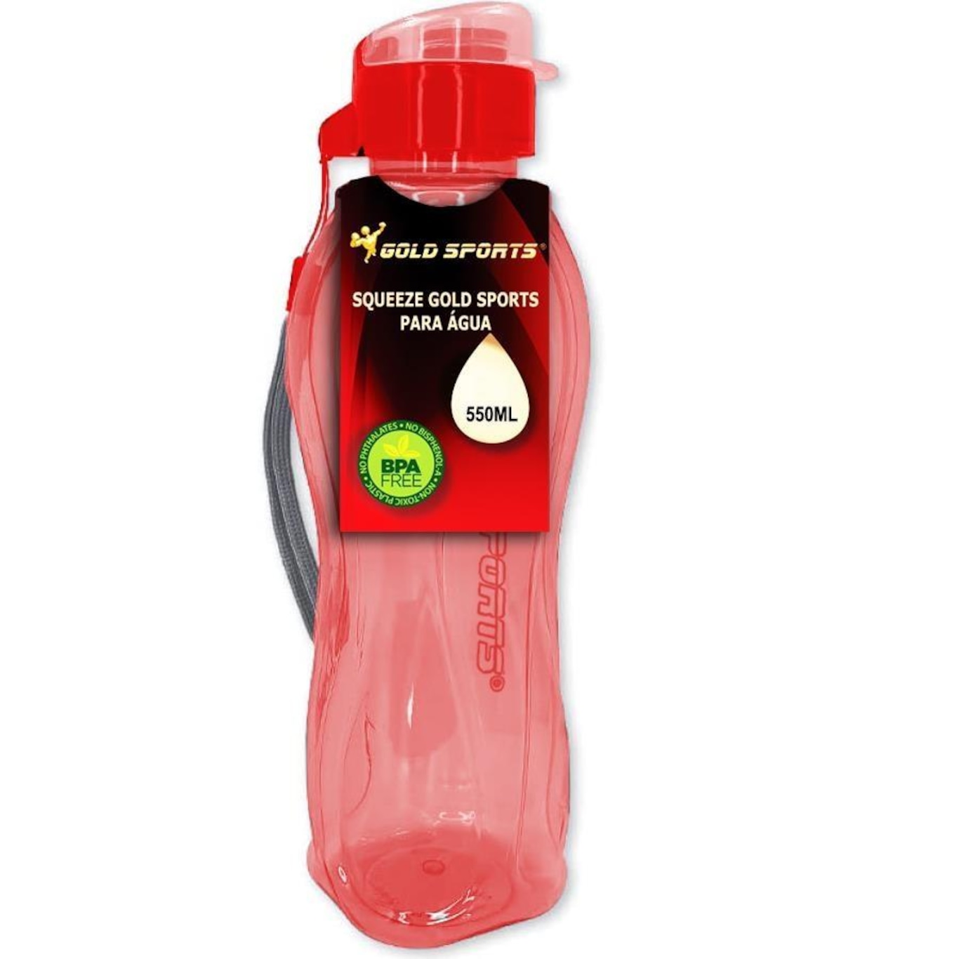 Squeeze Gold Sports Resistence Translucid Special - 550ml - Foto 1