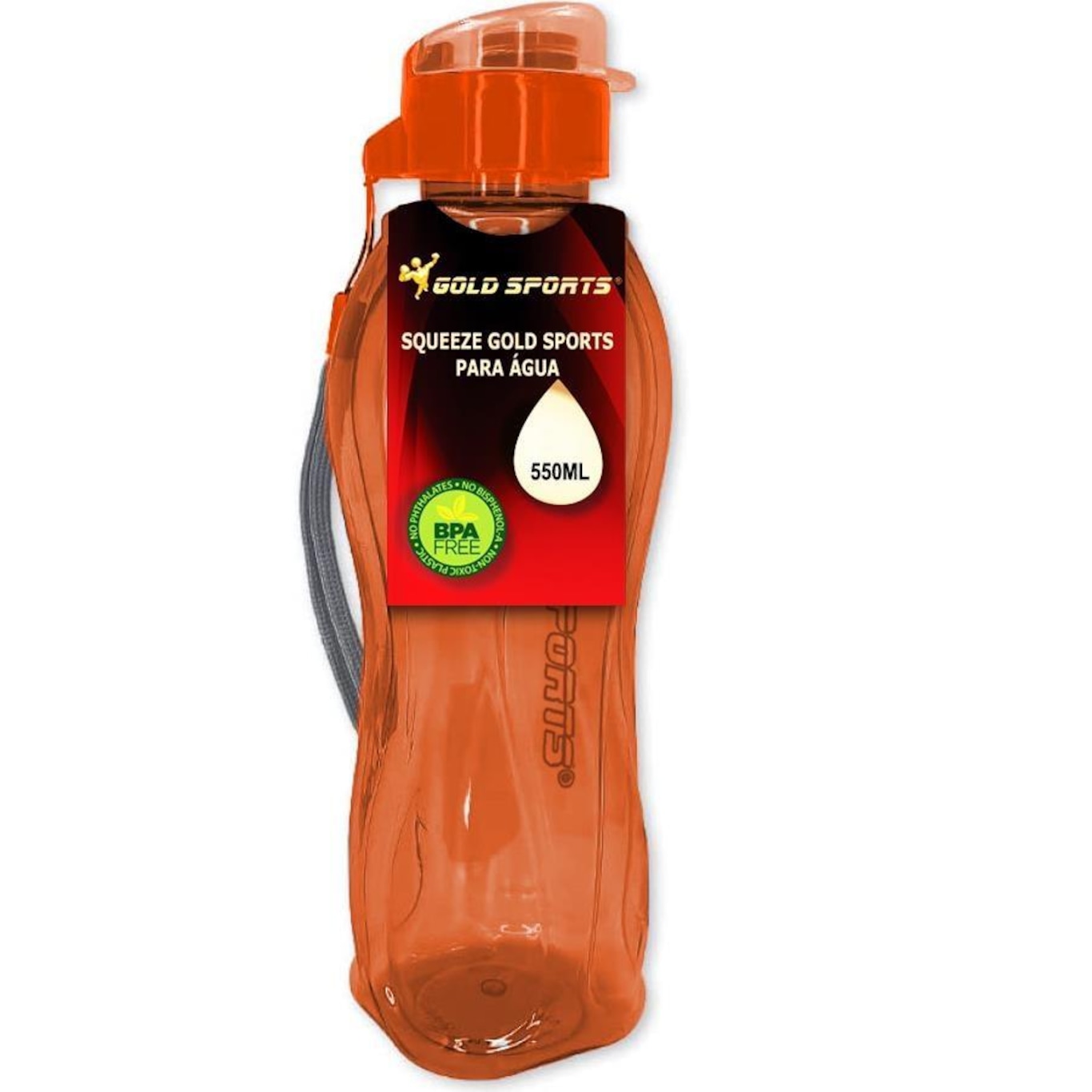 Squeeze Gold Sports Resistence Translucid Special - 550ml - Foto 1