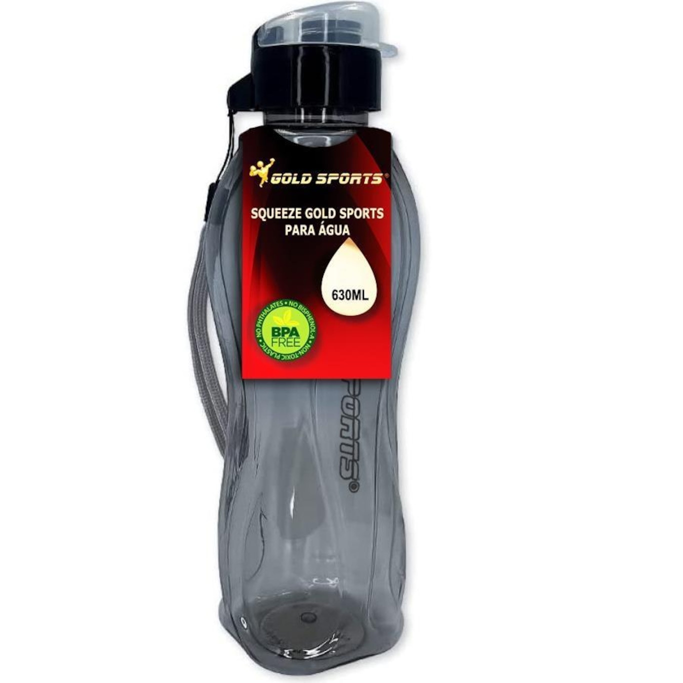 Squeeze Gold Sports Resistence Translucid Special - 630ml - Foto 1