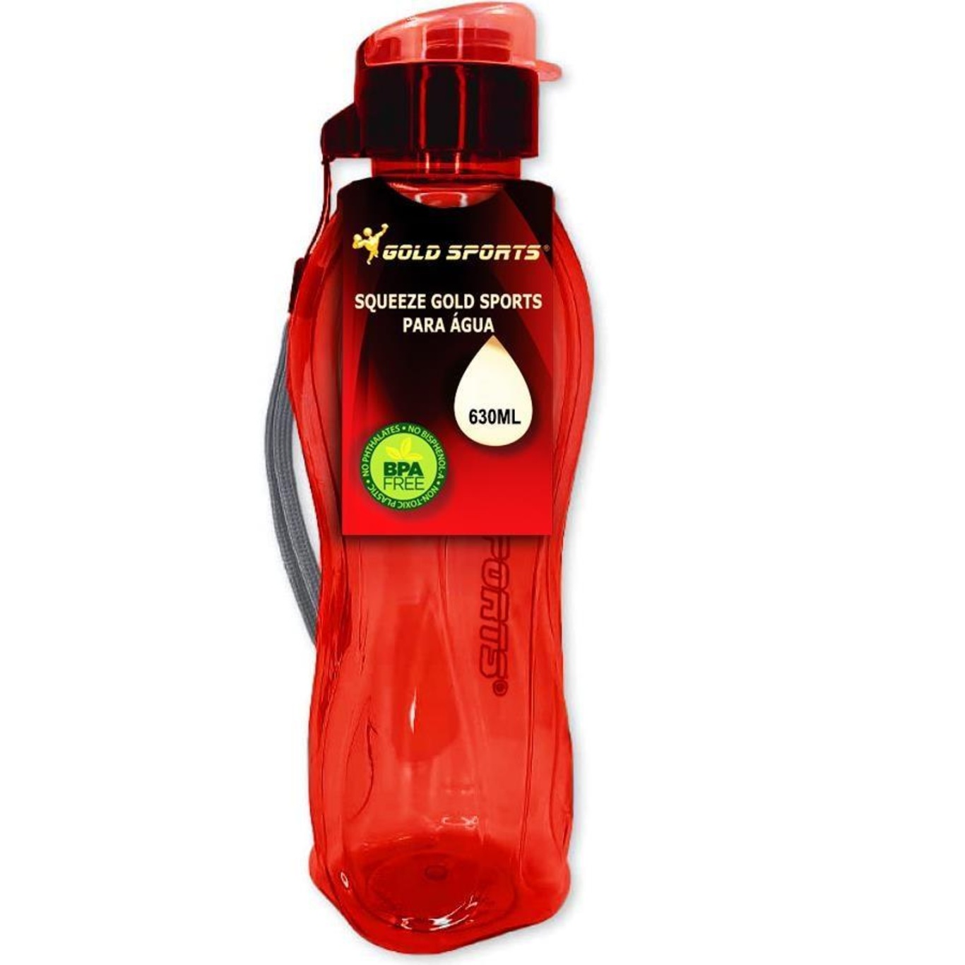 Squeeze Gold Sports Resistence Translucid Special - 630ml - Foto 1