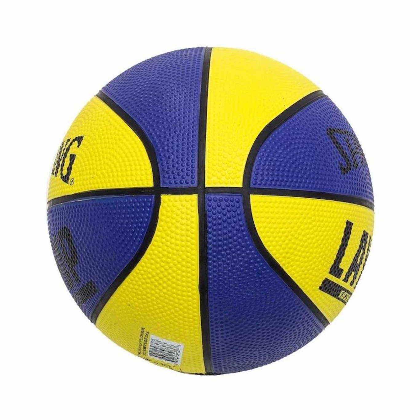 Bola de Basquete Spalding Lay-up Tamanho 7 - Azul e Vermelho