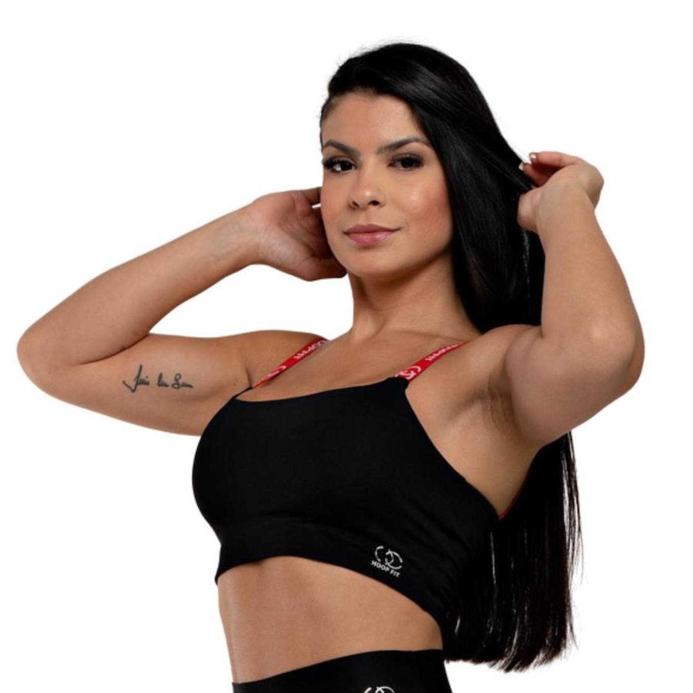 Top Fitness Hoopfit Academia Princess - Feminino - Foto 3