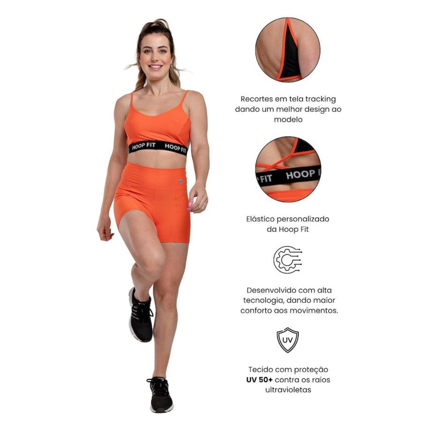 Top Academia Fitness Hoopfit Fiona - Feminino - Foto 2