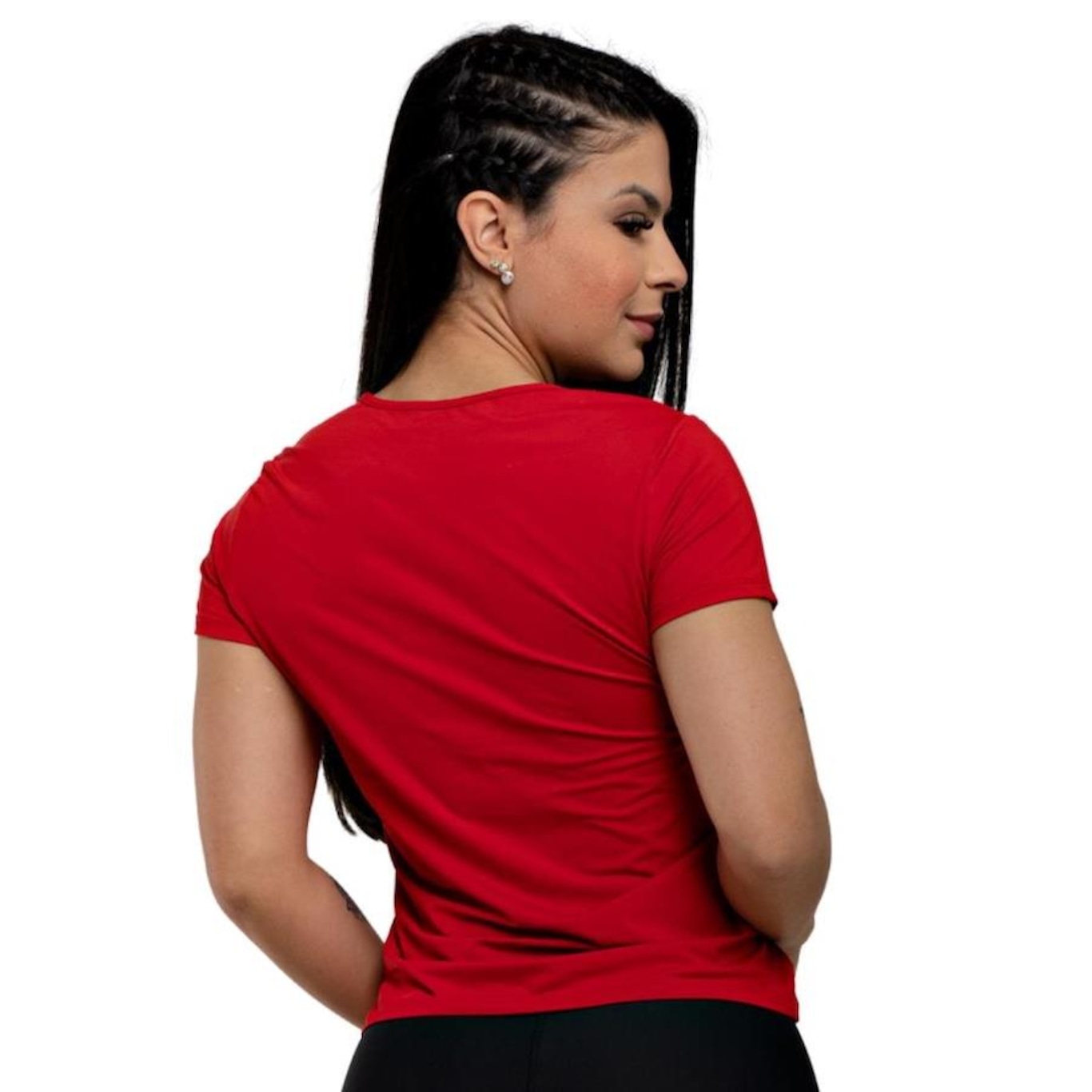 Camiseta Hoop Fit Básica - Feminina - Foto 4