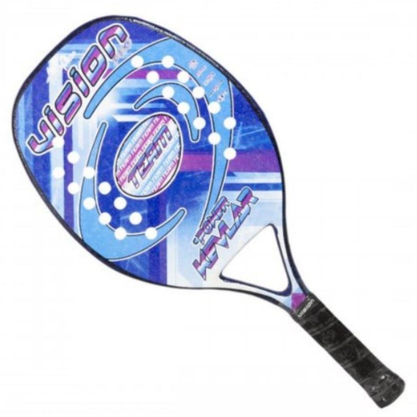 Raquete de Beach Tennis Power Kevlar Team Vision - Foto 1