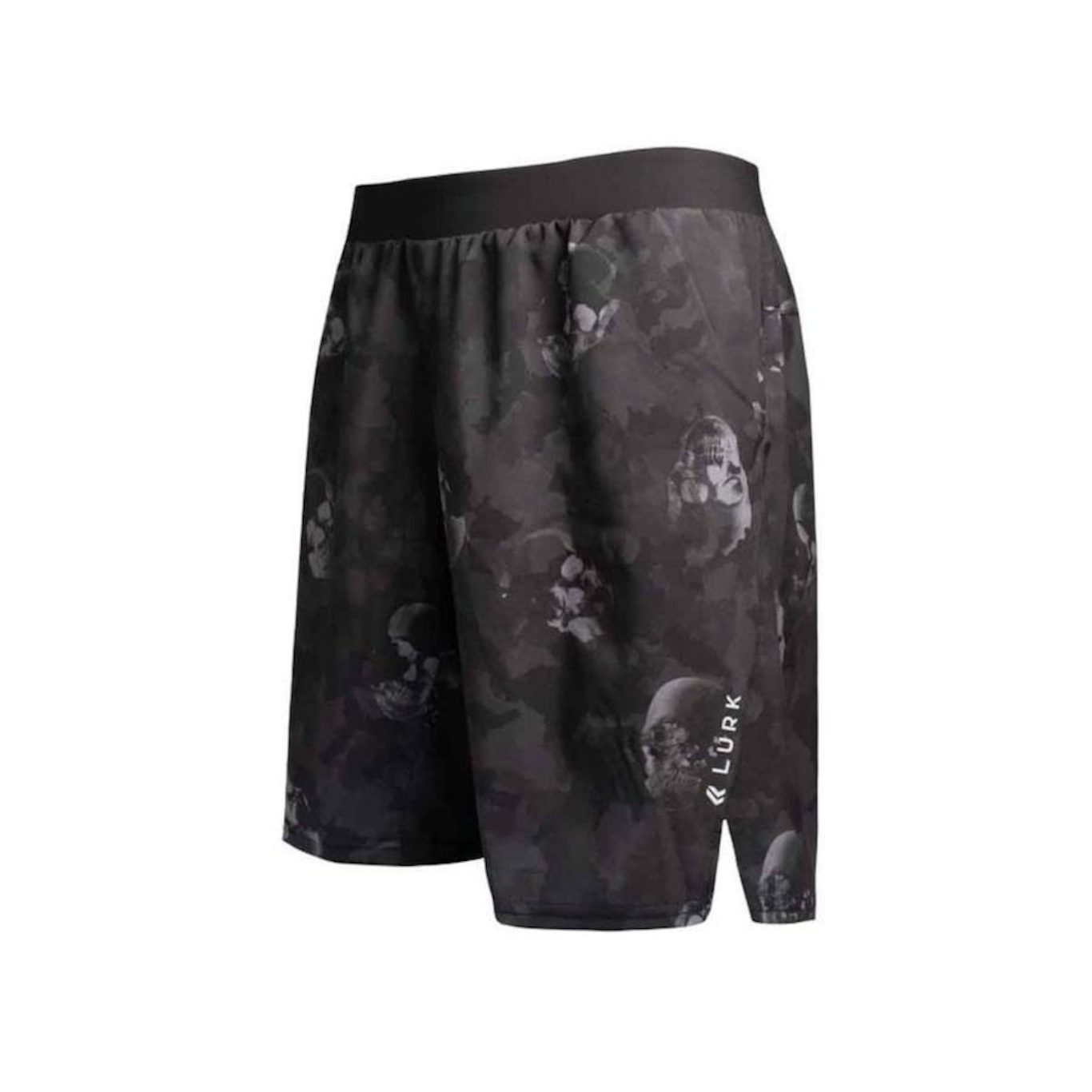 Shorts Lurk V3S Caveira Fitness Cross - Masculino - Foto 1