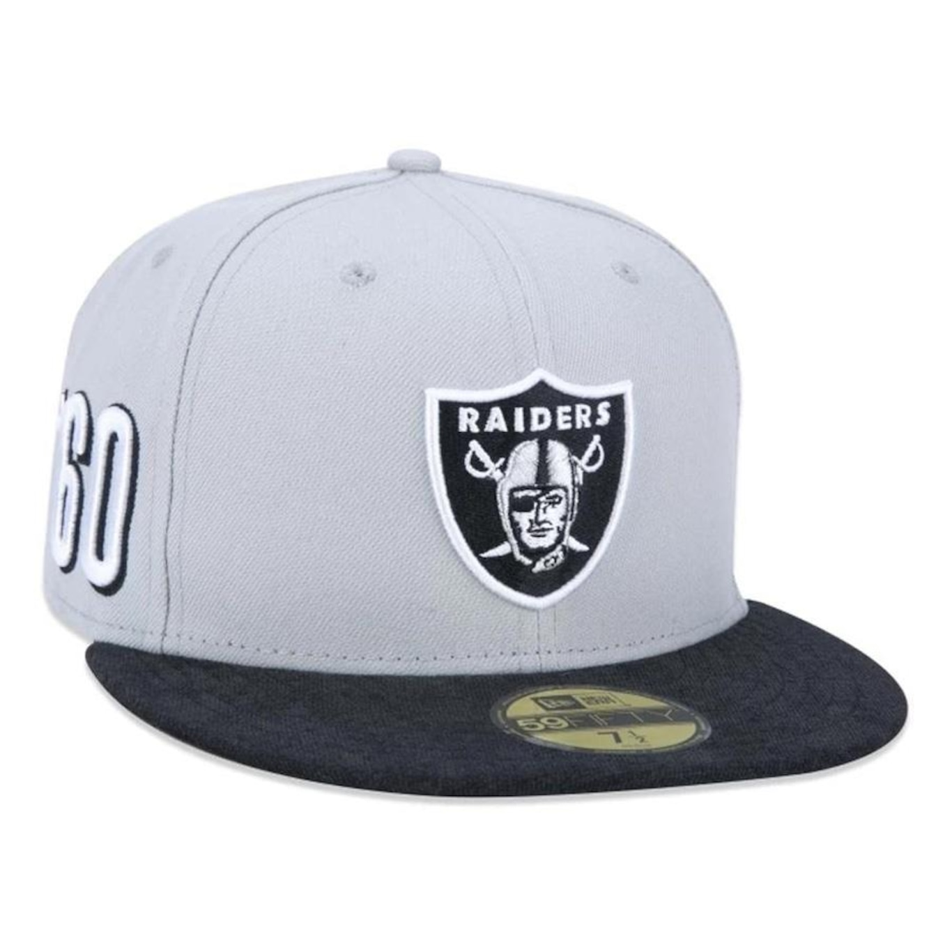 Boné Aba Reta New Era Las Vegas Raiders 5950 Core - Fechado - Adulto - Foto 4