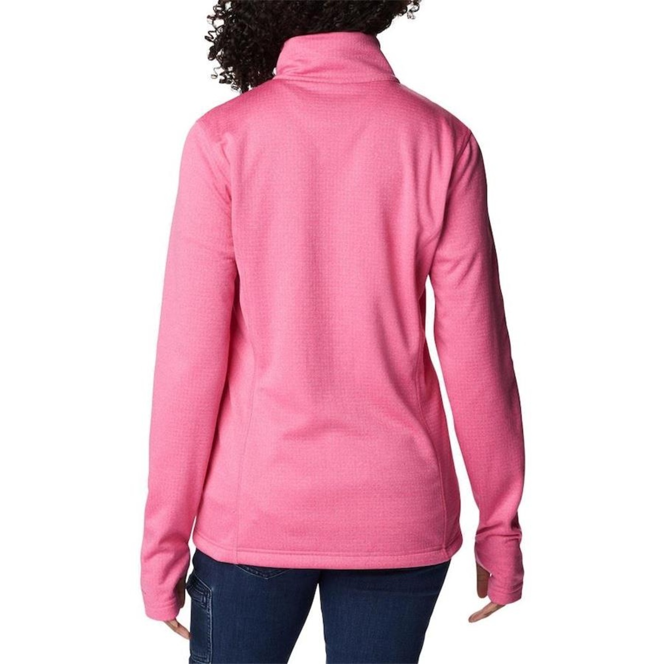 Jaqueta Columbia Park View Grid Fleece - Feminina - Foto 2