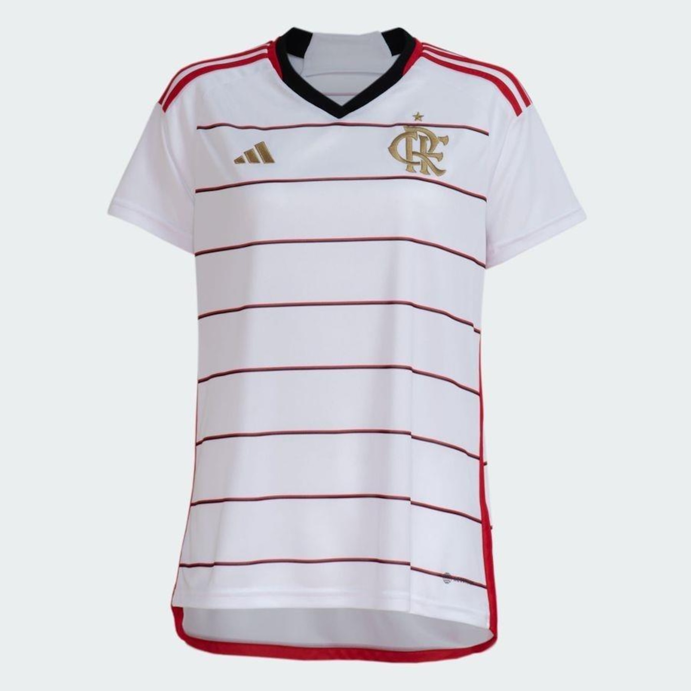 Camisa 2 do CR Flamengo 23/24 adidas - Feminina - Foto 3