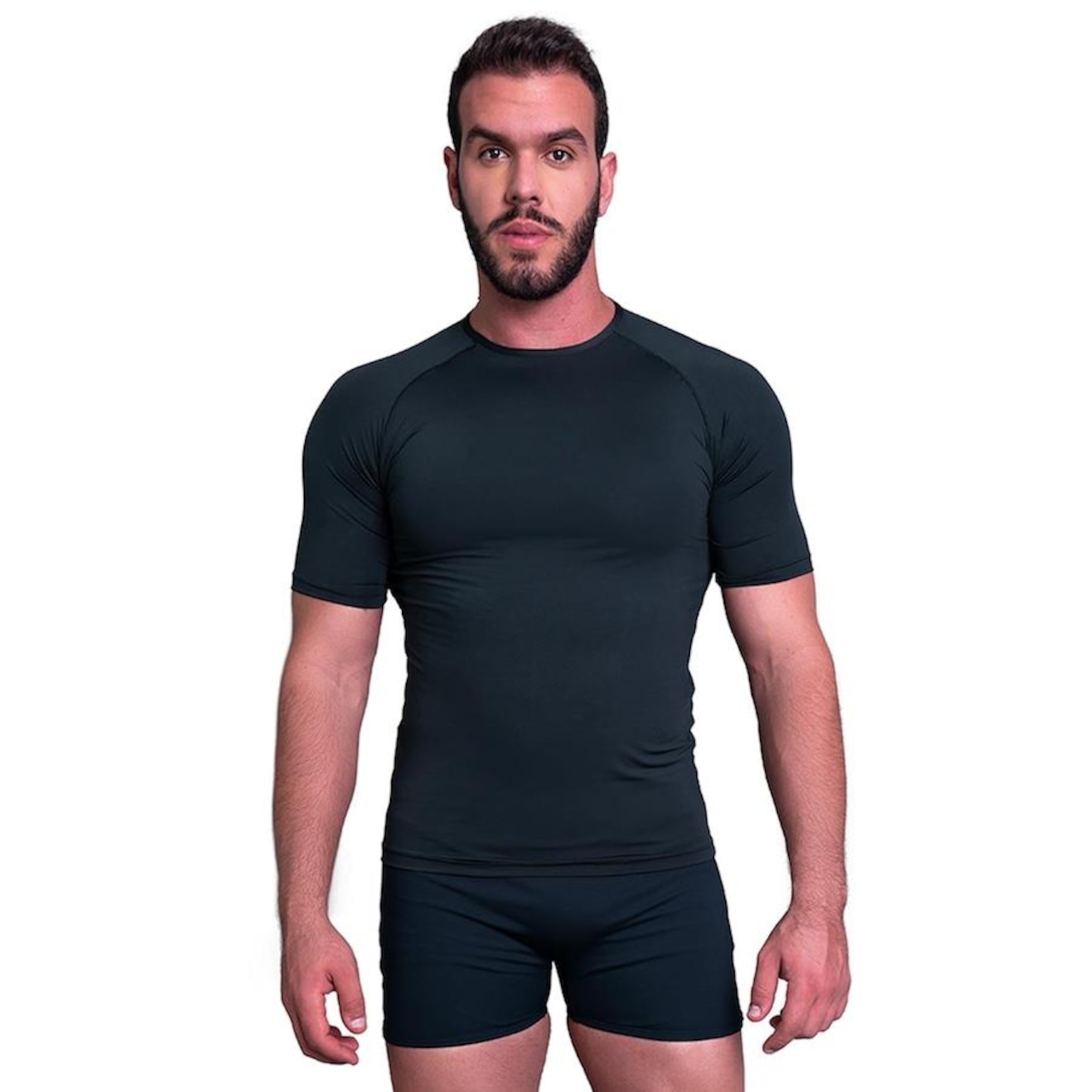 Camisa Térmica MVB Modas Proteção Uv 50 + - Masculina - Foto 1