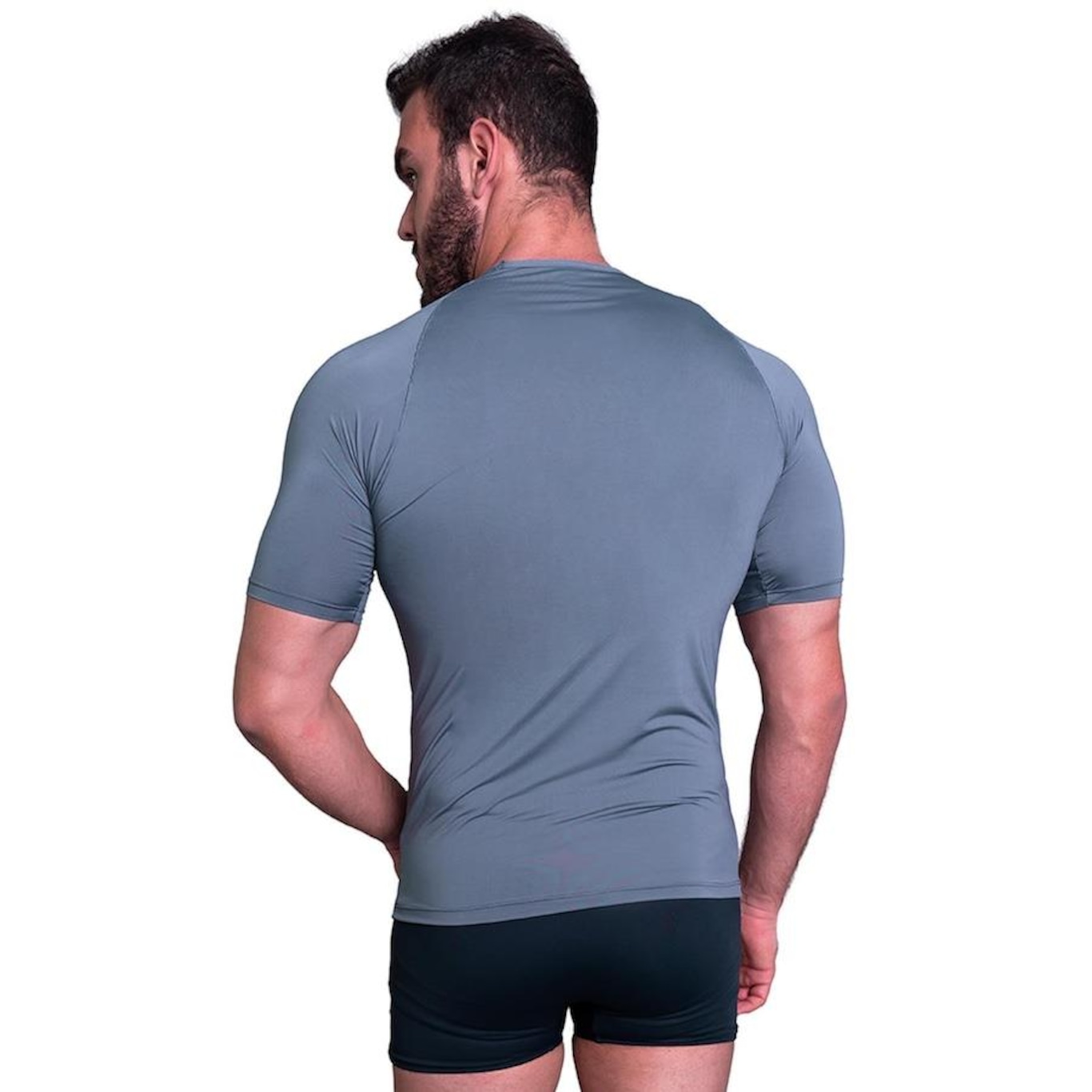 Camisa Térmica MVB Modas Proteção Uv 50 + - Masculina - Foto 3