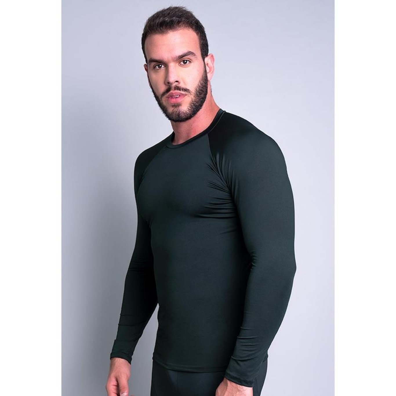 Camisa Térmica MVB Modas Proteção Uv 50 + - Masculina - Foto 3