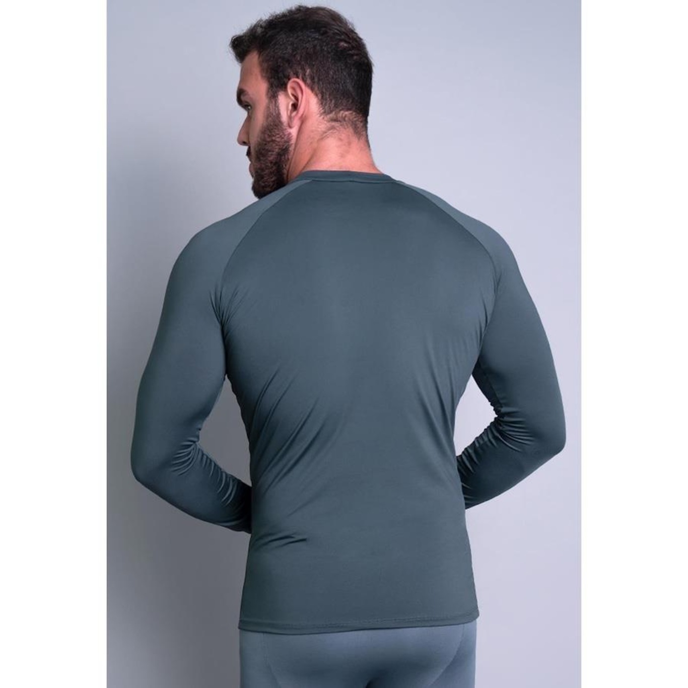 Camisa Térmica MVB Modas Proteção Uv 50 + - Masculina - Foto 3