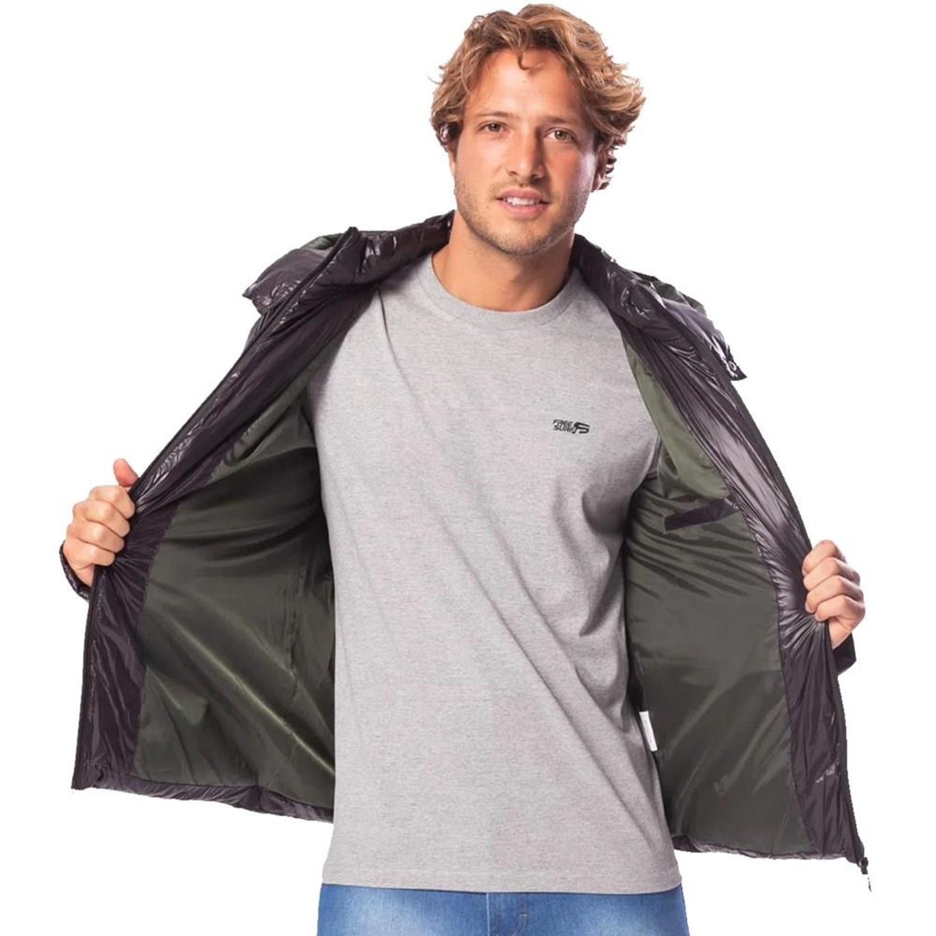 Jaqueta com Capuz Freesurf Synthetic - Masculina - Foto 5