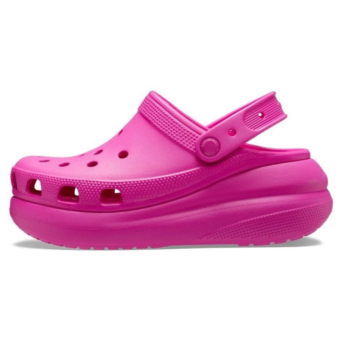 Sandália Crocs Classic Crush Platform Clog Juice - Feminino - Foto 3